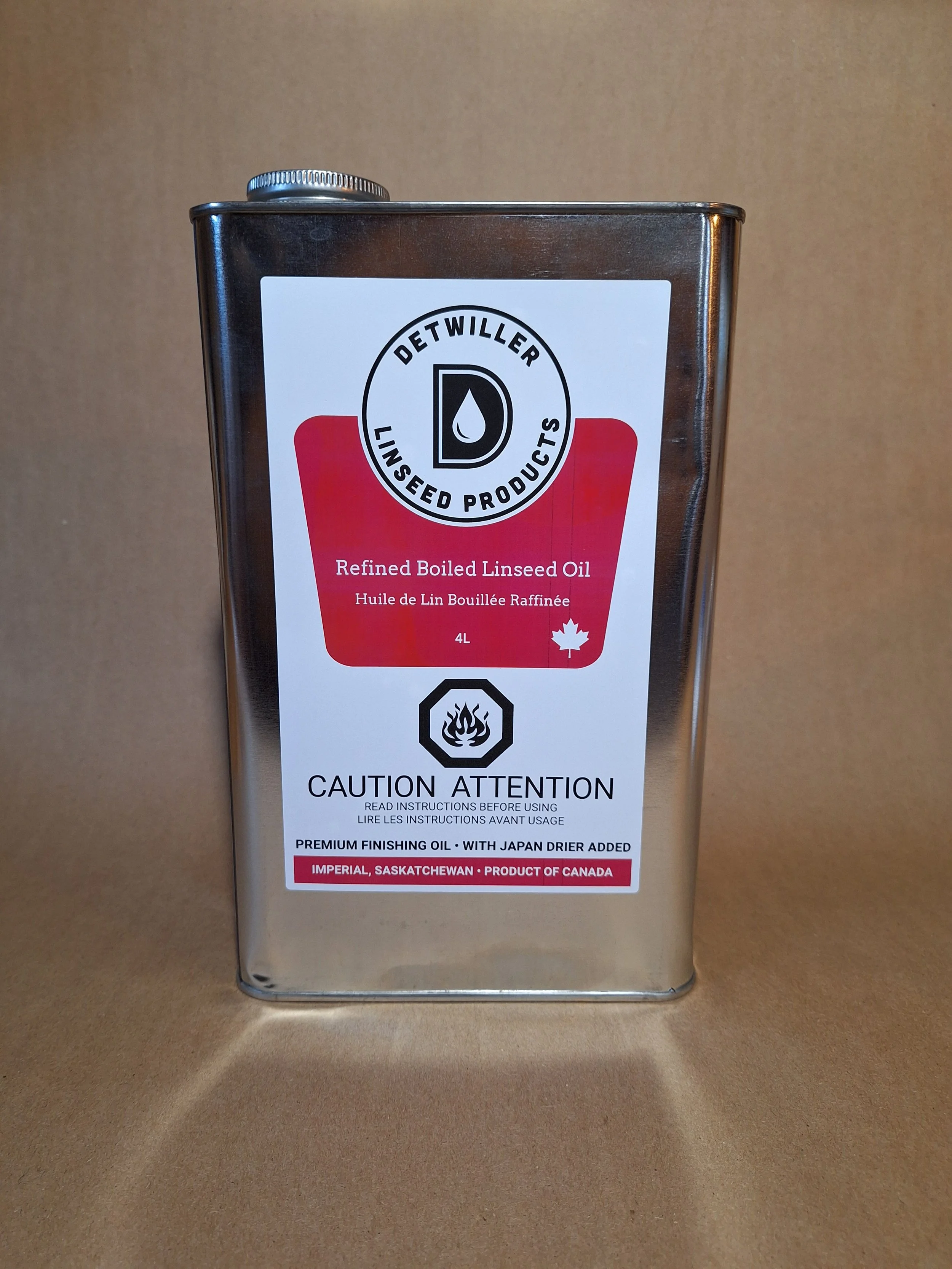Boiled Linseed Oil - Refined, with Drier Additive — Harkeners ...