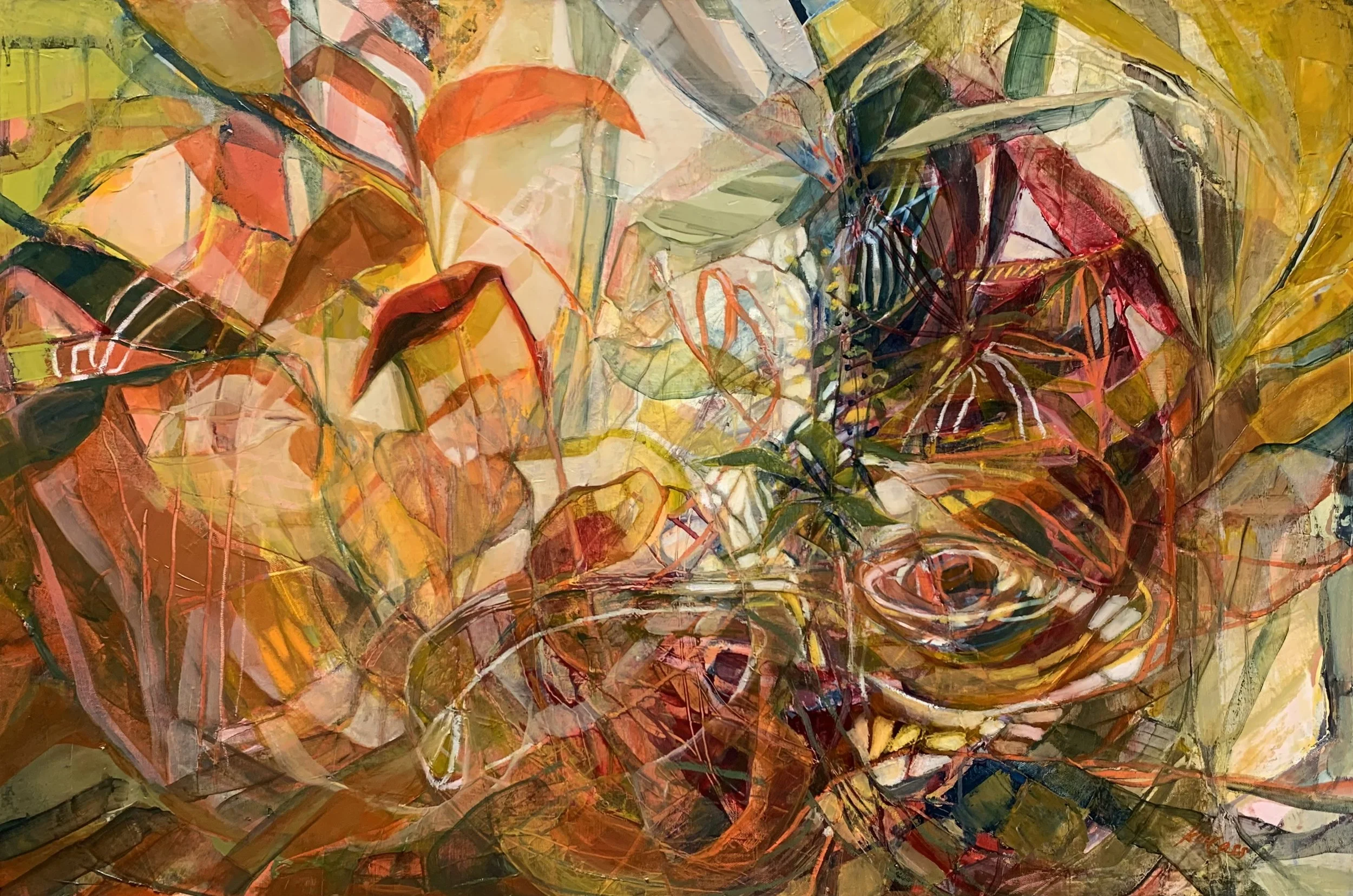 Golden Hour, 24" x 36", Oil on Canvas