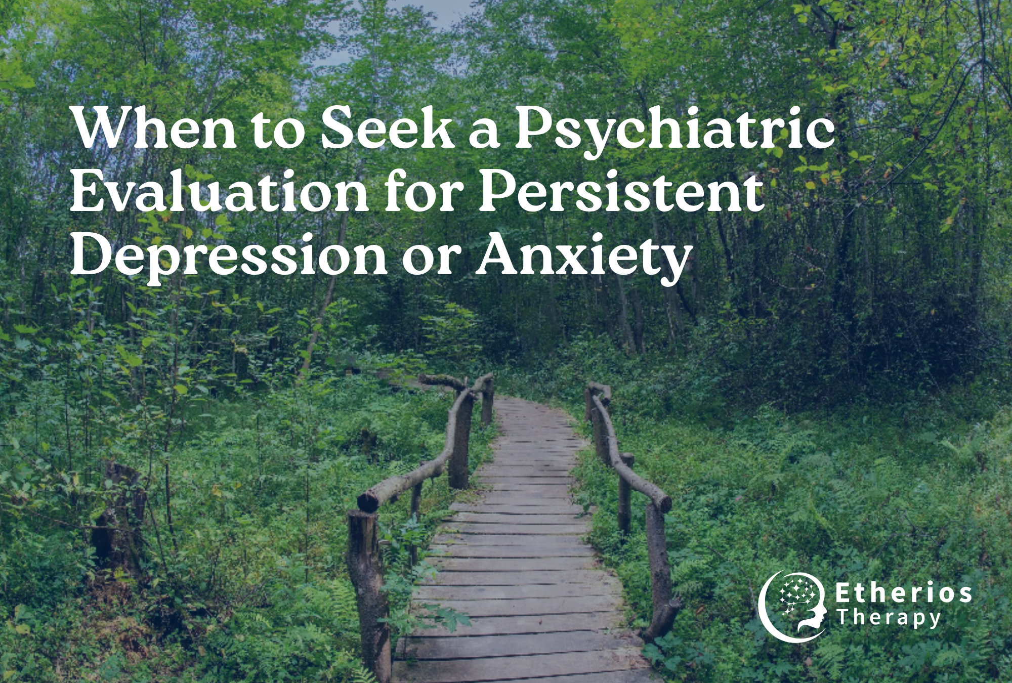 When to Seek a Psychiatric Evaluation for Persistent Depression or Anxiety