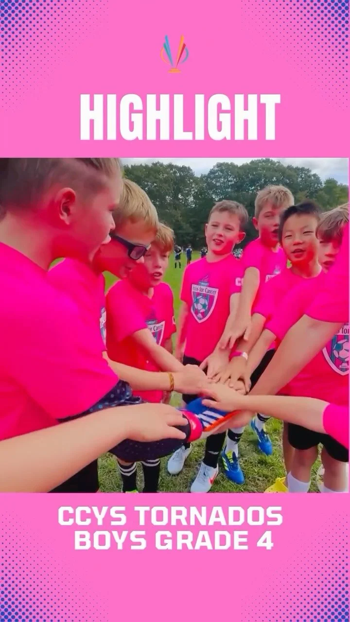 Grade 4 Tornados 🌪️ representing CCYSxKicks for Cancer with an away game come-from-behind 3-1 win vs Acton-Boxborough