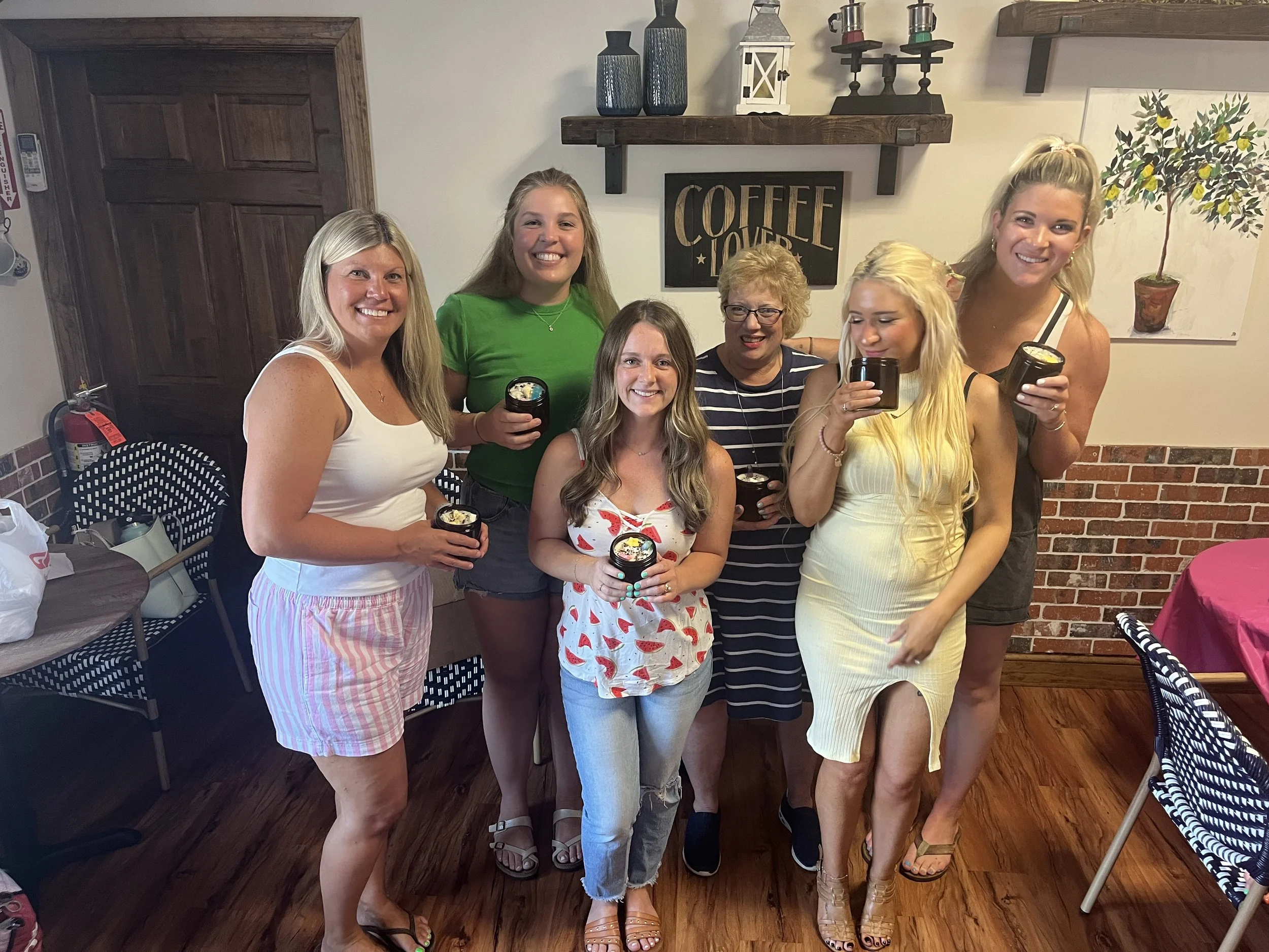Soy Candle and Tealights Workshop at crave cafe