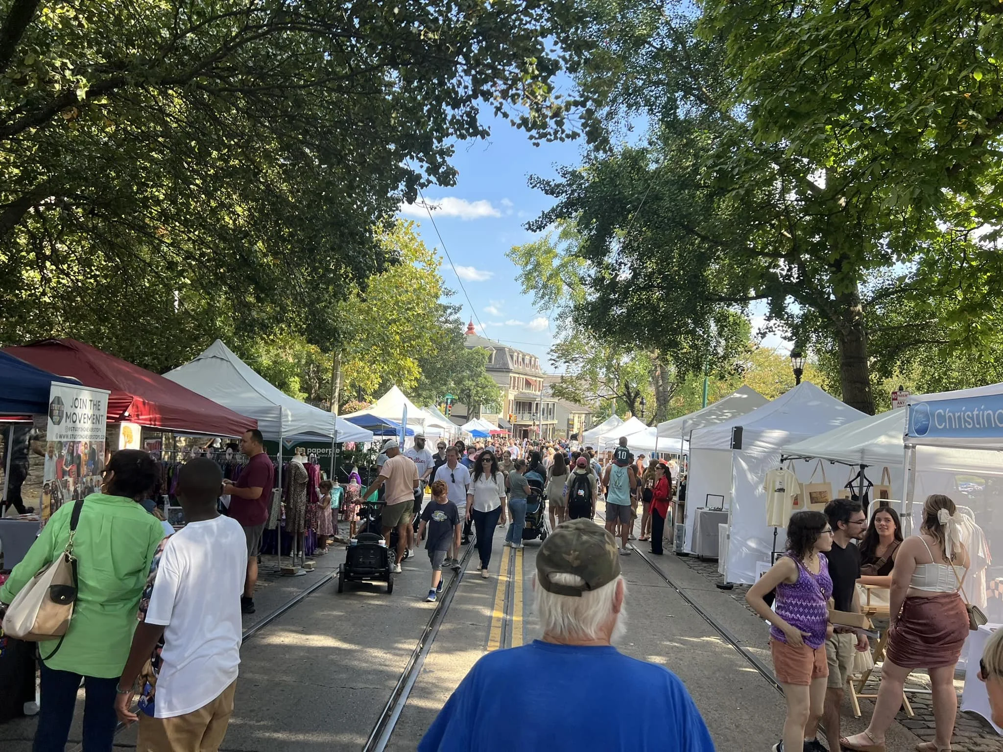 Fall for the Arts Festival in Chestnut Hill