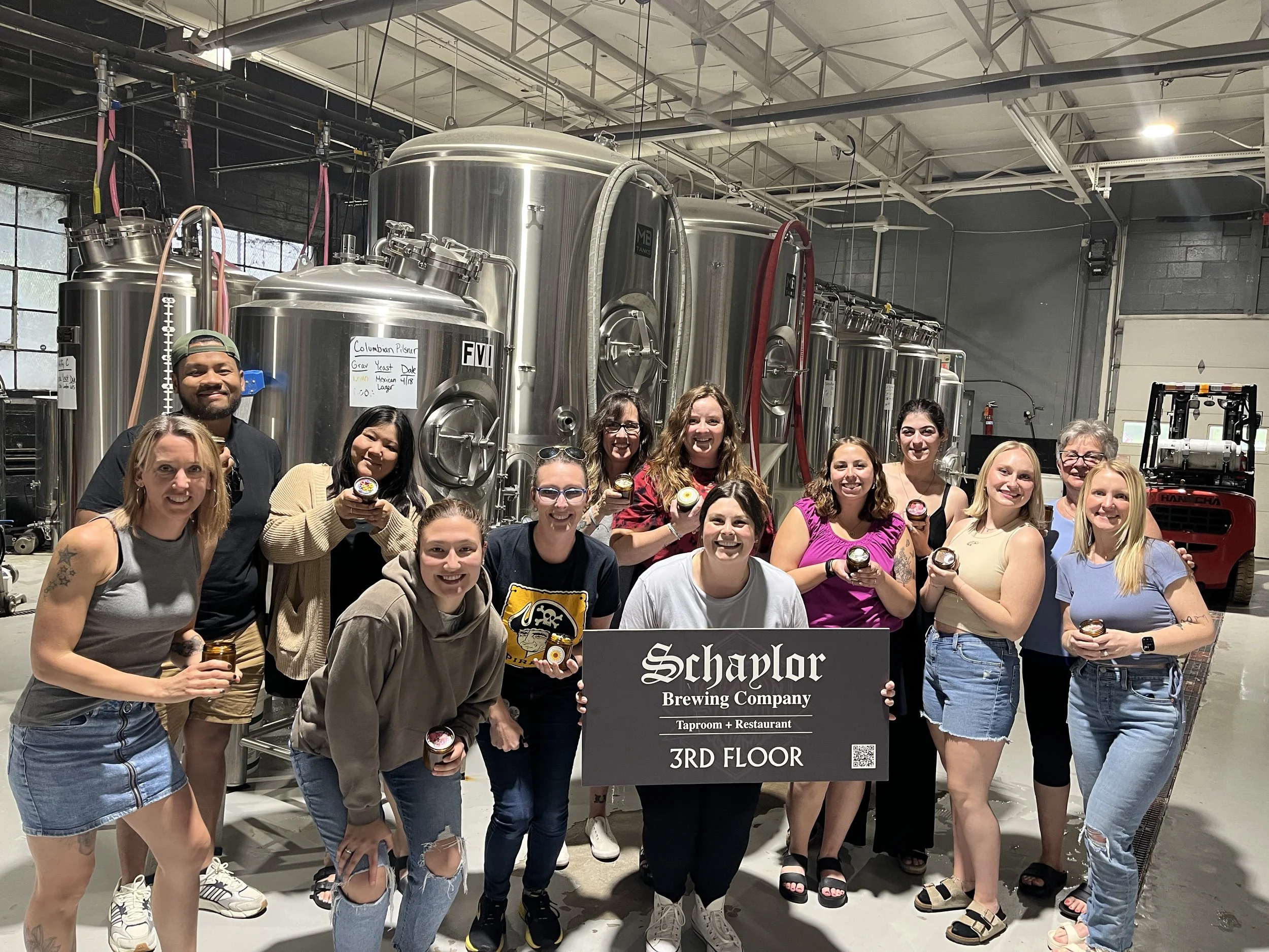 Pints & Pours Soy Candle Making Workshop at Schaylor Brewing