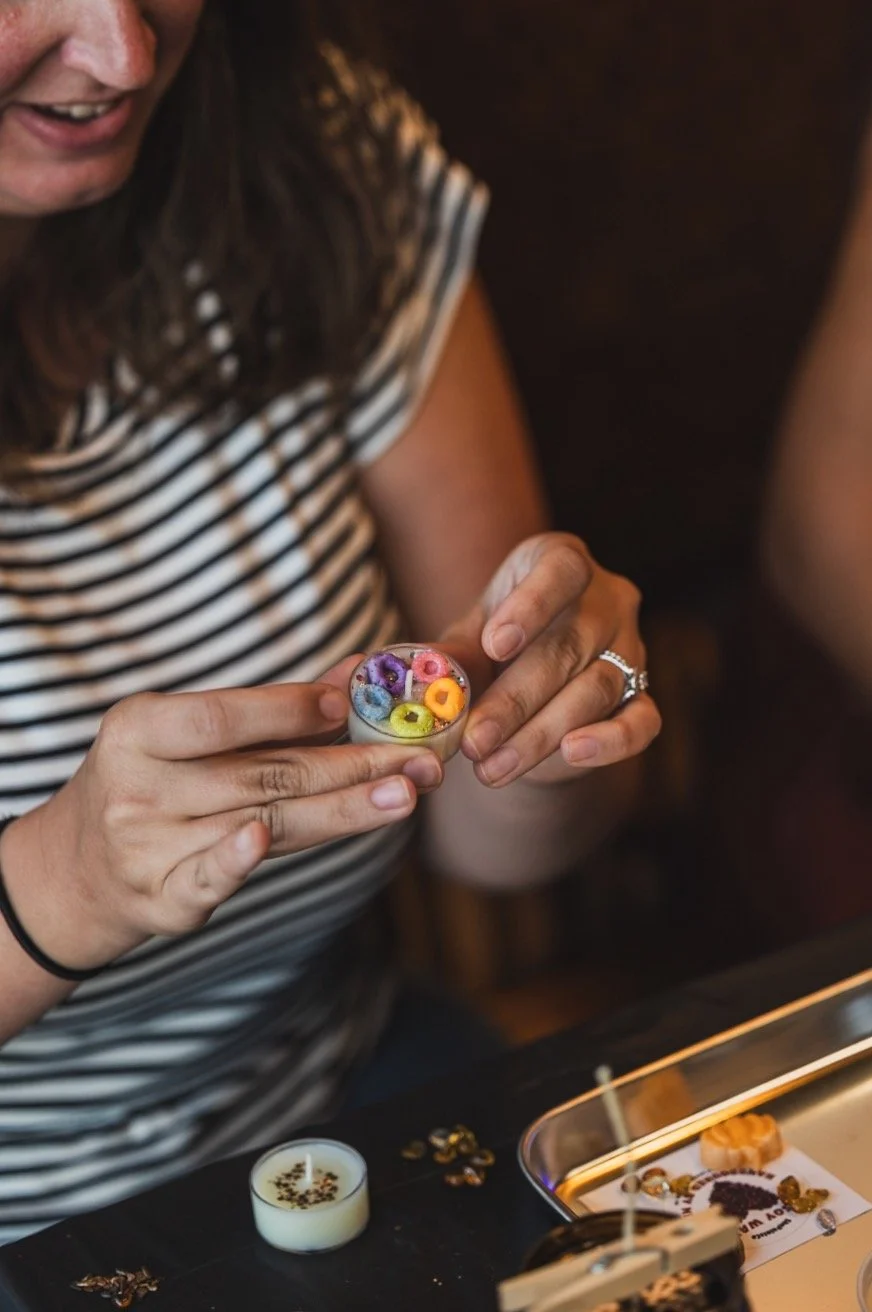 soy candle Workshop at Reading Coffee Company- birdsboro