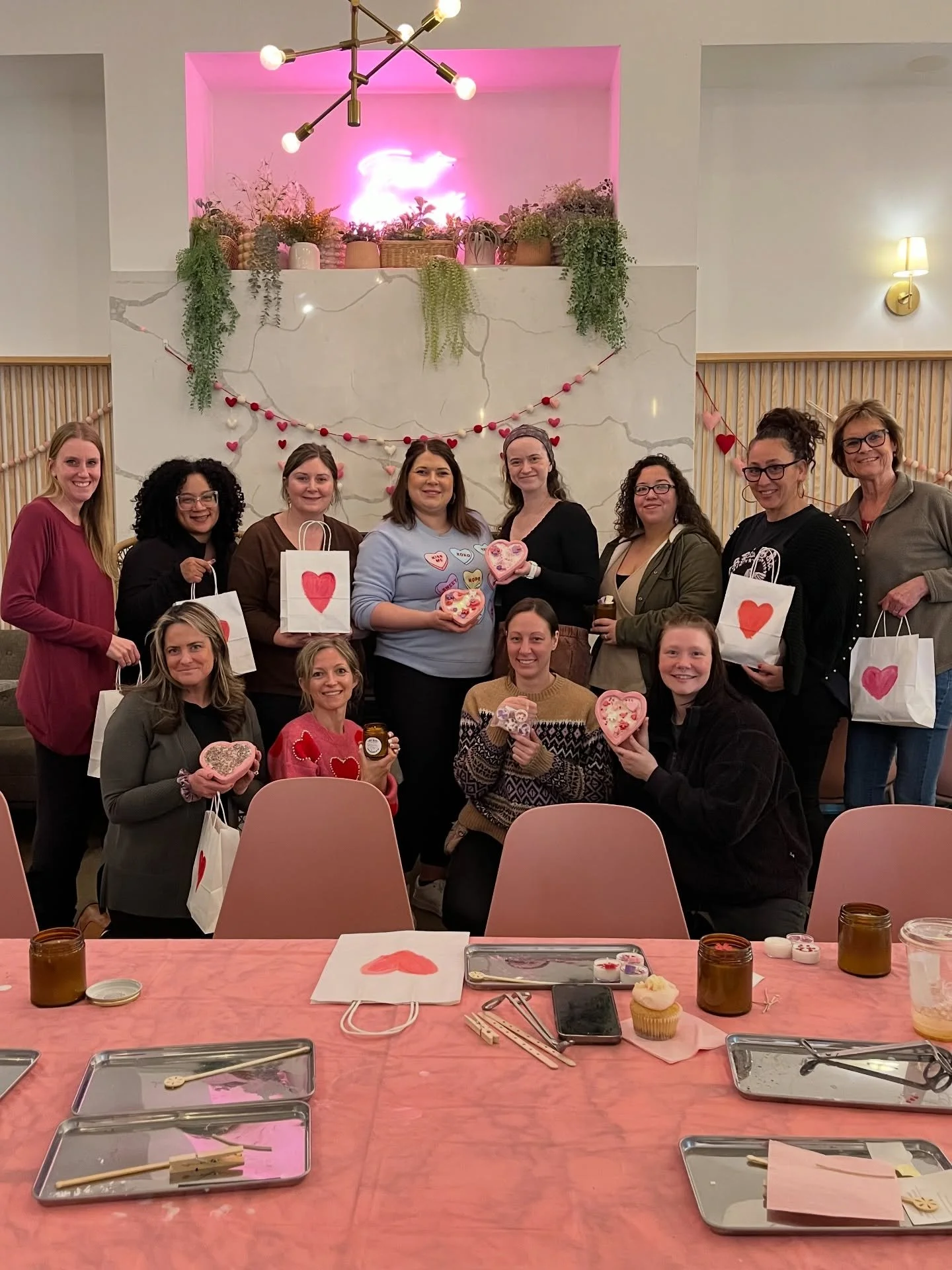 💝✨February✨🪩 

4 Workshops,
1 Pop Up,
&amp; SOLD OUT of 💖 bowls 

Thank you
@anitatrinket 
@sweetrideicecream 
@salute_ristorante 
@lancastercupcake 
@pagodacitybrewing 
for providing a space to connect and inspire with our community.

Thank you t