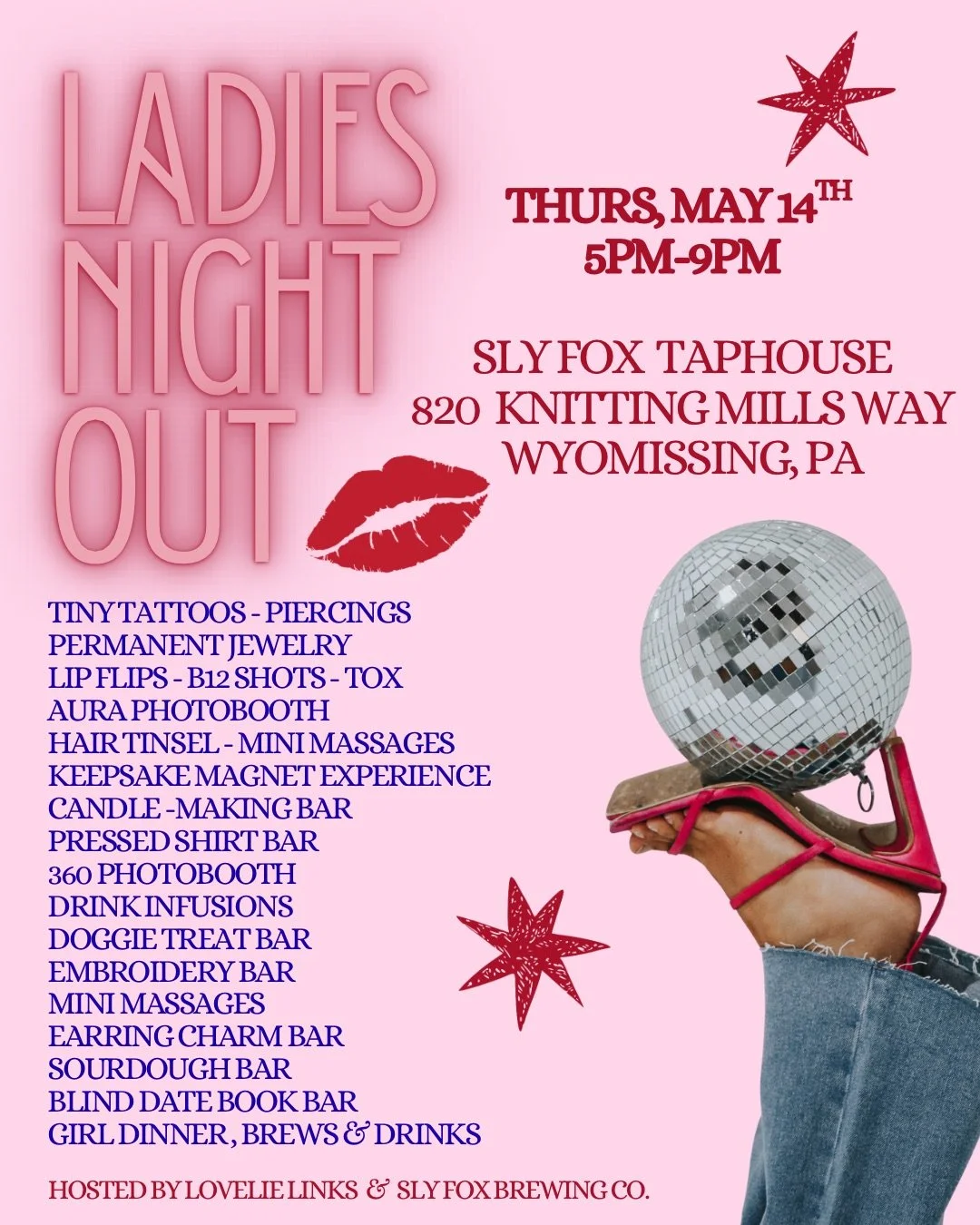 Ladies Night out at Sly Fox Brewing Wyomissing