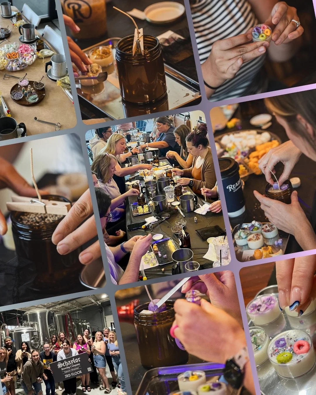 Treat yo self tomorrow night to Pierogis and Candles at @schaylorbrewingco 🥟🕯️🍺

Great Beer and an even better time designing your own soy candle and wax melt! I&rsquo;m excited to debut a new workshop for my wax warmer people!!

Candle lamp warme