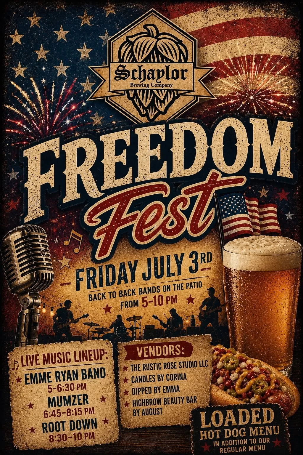 Freedom Fest at Schaylor Brewing