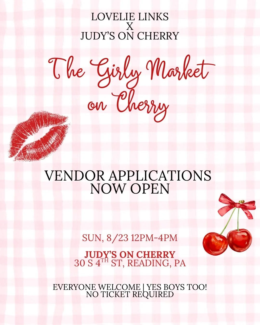 The Girly Market on Cherry 