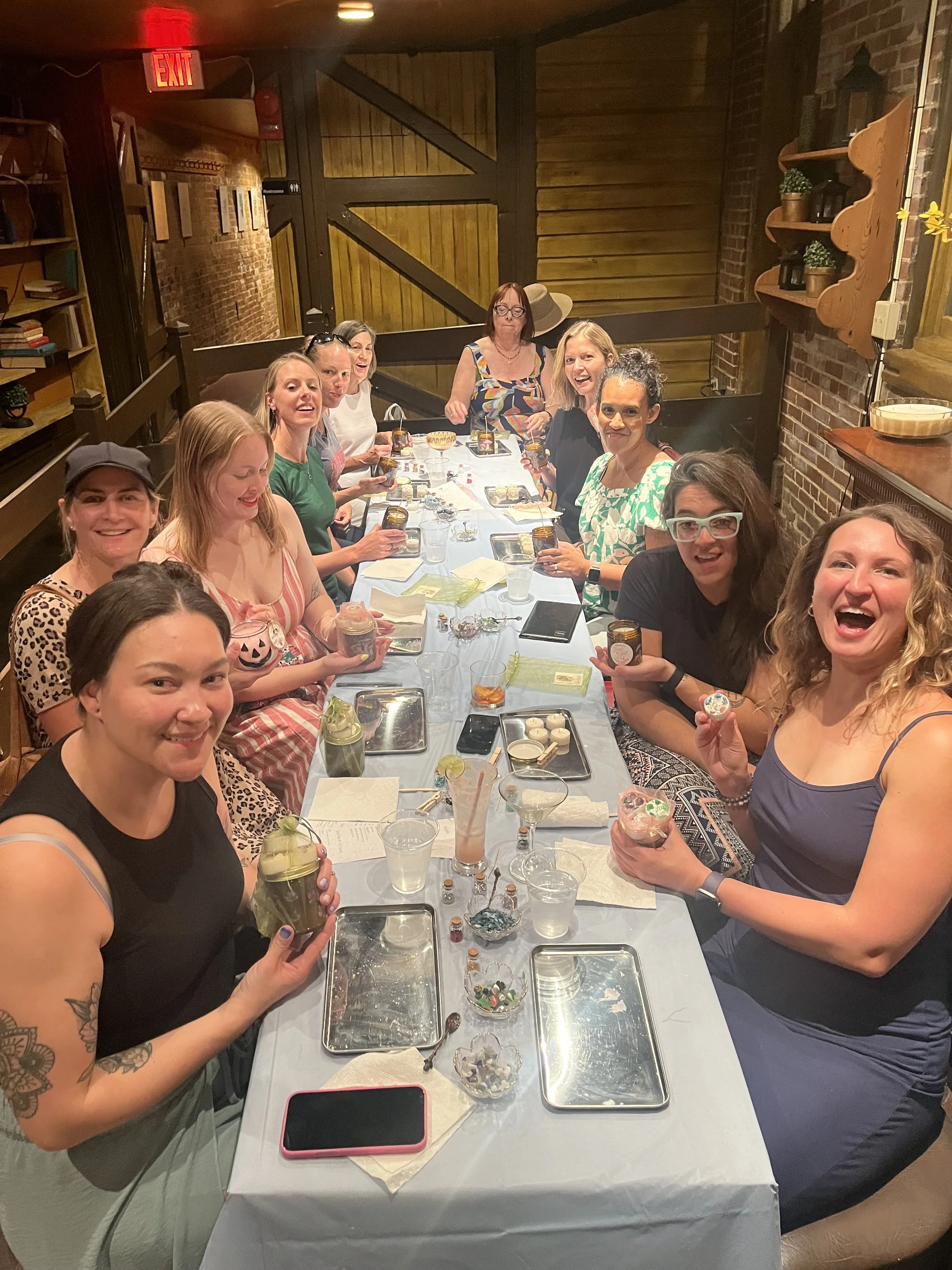 9.17 The Secret Garden Autumn Equinox Soy Candle Workshop at Judy's On Cherry