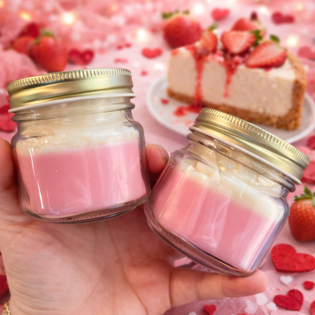 8 oz Strawberry Cheesecake Valentines