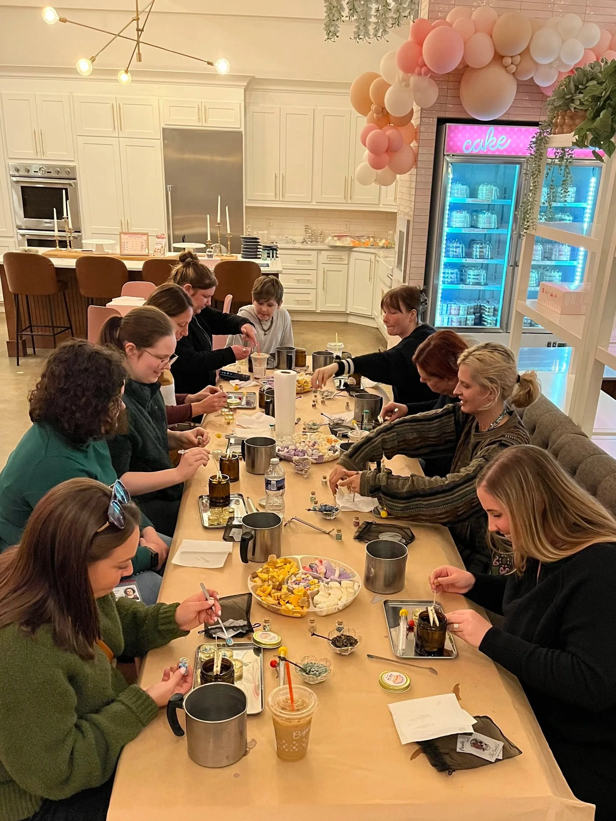 6.25 6-8 PM Cupcakes & Candles Soy Candle Making Workshop at Lancaster Cupcake