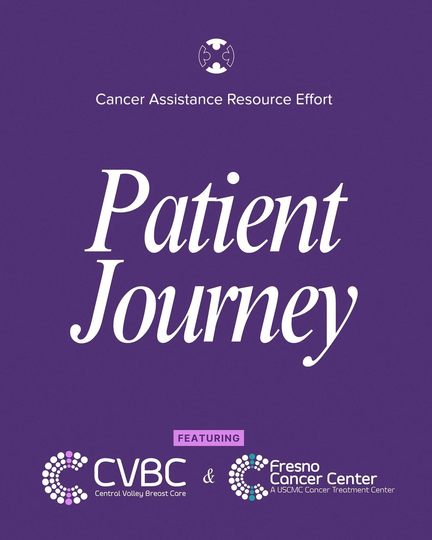 Breast Cancer Awareness Month
| Cancer Assistance Resource Effort - CARE | CARE is participating in Breast Cancer Awareness Month and supports Central Valley Breast Care + Fresno Cancer Center in Fresno, CA. Patient Journey: Guiding You with Compassi