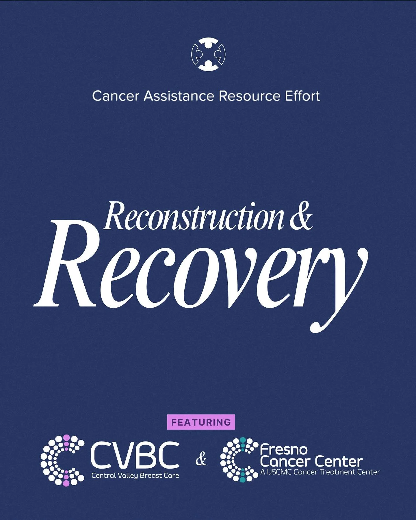 Breast Cancer Awareness Month
| Cancer Assistance Resource Effort - CARE | CARE is participating in Breast Cancer Awareness Month and supporting Central Valley Breast Care + Fresno Cancer Center in Fresno, CA. Part 3 &ndash; Reconstruction &amp; Reco