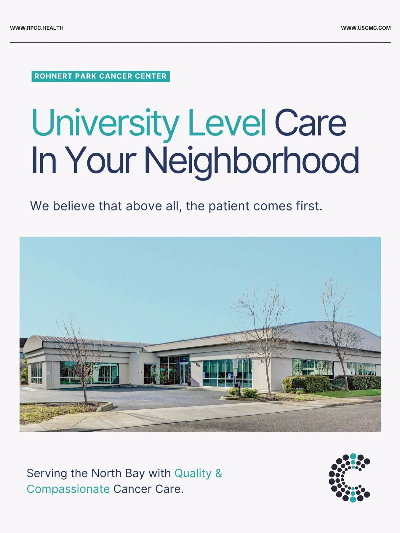 What Makes Rohnert Park Cancer Center Different?
| Cancer Assistance Resource Effort - CARE | CARE supports Rohnert Park Cancer Center &ndash; RPCC in the fight against cancer &ndash; What makes RPCC different -&gt; A Team That Talks | Personalized P