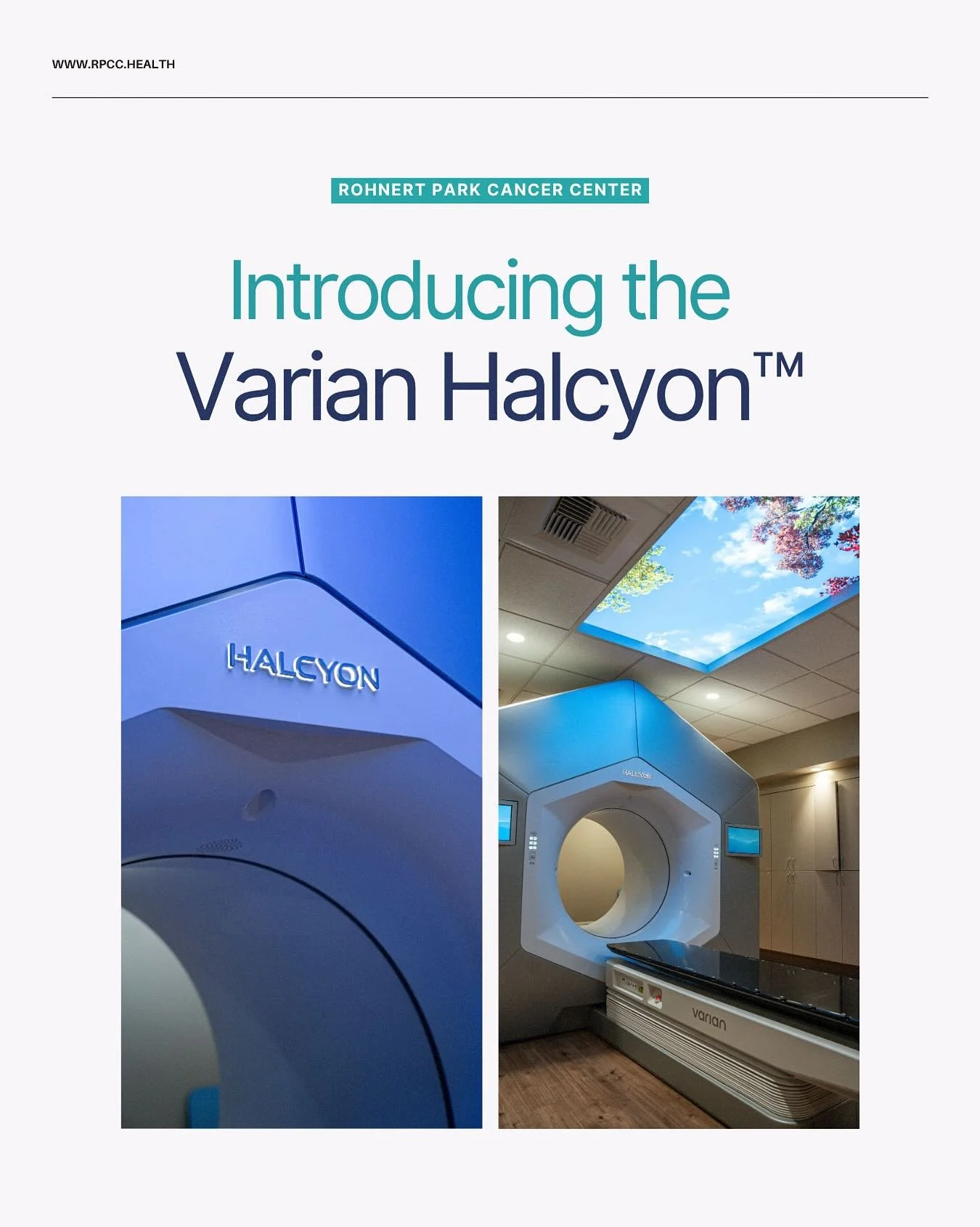 The Halcyon Has Arrived! | Cancer Assistance Resource Effort - CARE | CARE supports Rohnert Park Cancer Center &ndash; RPCC in the fight against cancer &ndash; The Halcyon Has Arrived -&gt; Introducing the Varian Halcyon&trade; -&gt; Why It Matters -