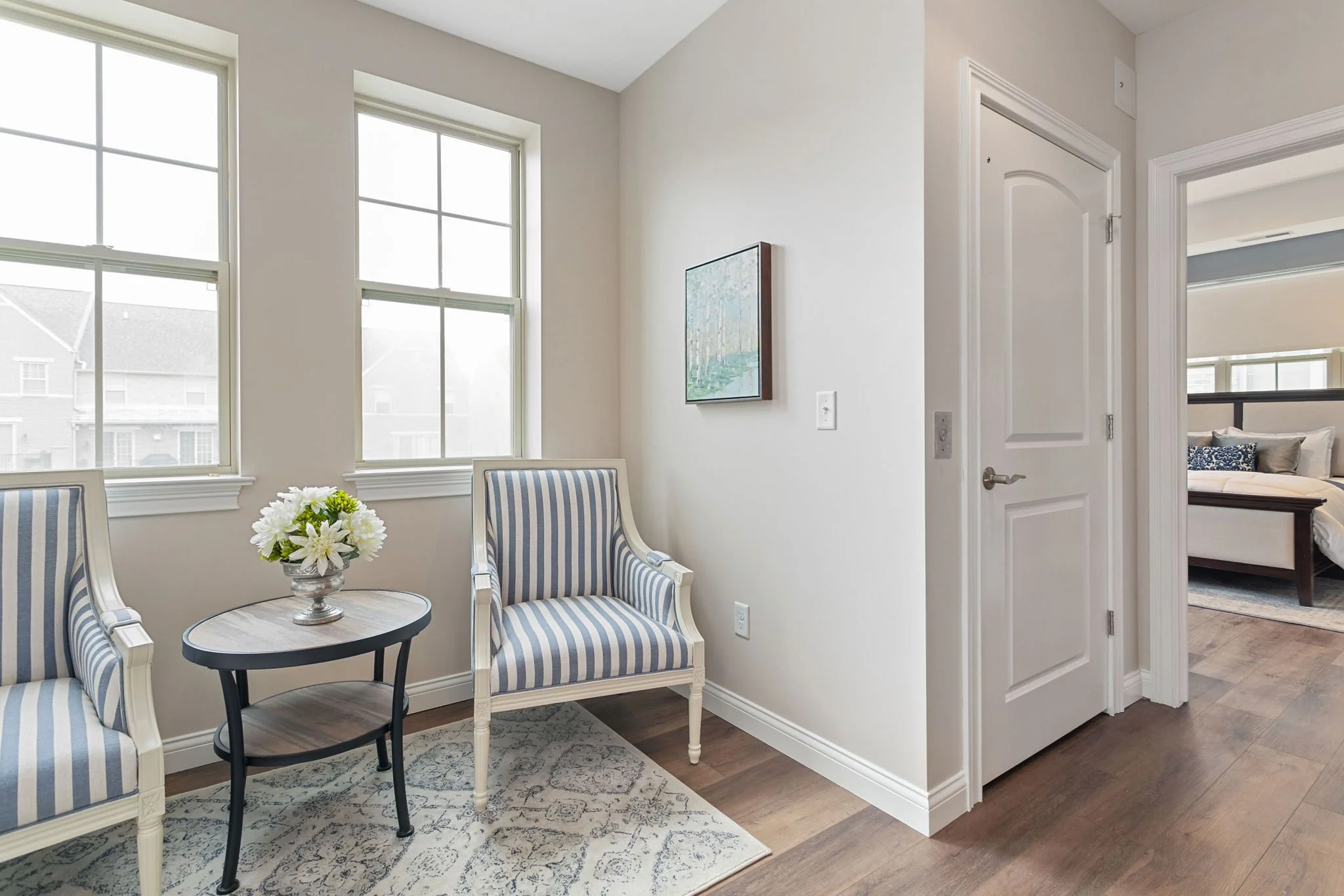 The Ivy Quad Townhome - A Finish & Lighting Consultation with a Transitional Aesthetic