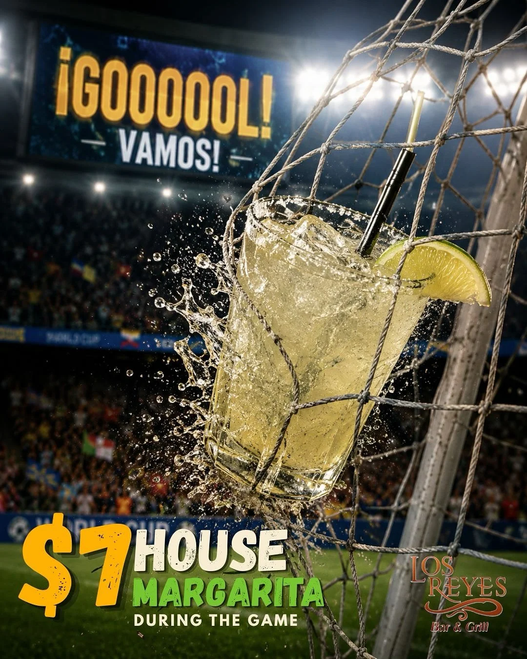 ⭐️⚽️🏆WORLD CUP DRINK SPECIALS 

Our drink specials are available during all the Games when you sit in our bar section!

🗓️JUNE 11 - JULY 19 

🍺 $7 22 OZ DRAFT BEER 

🍹$7 HOUSE MARGARITA

🇺🇸🇨🇦🇲🇽 $10 WORLD CUP COCKTAILS

🍺 $5 DOMESTIC BOTTLE