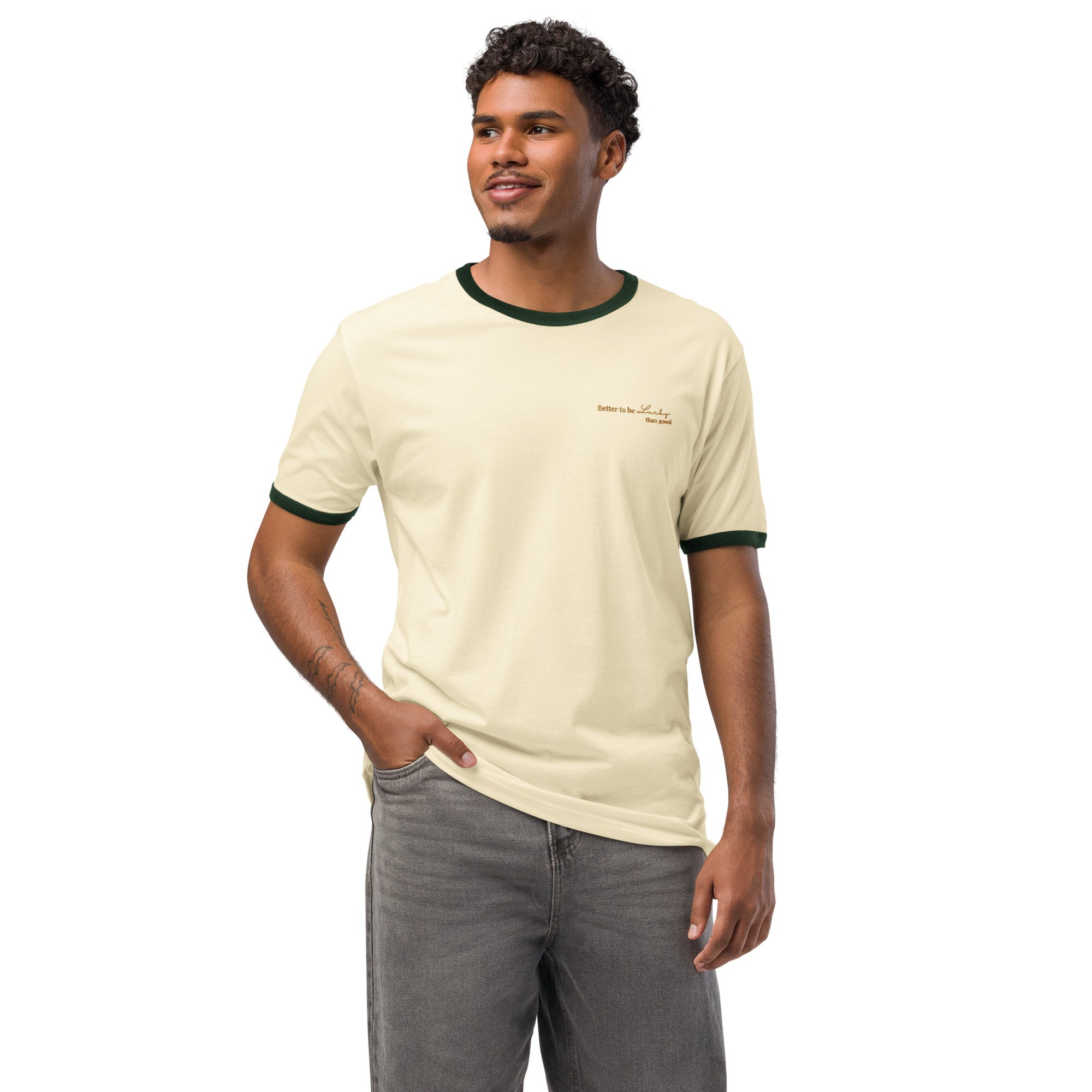 unisex-ringer-t-shirt-natural-forest-green-front-6a7531977e4da.jpg