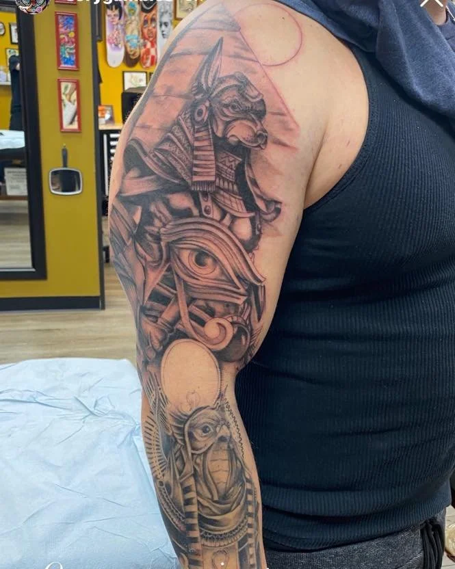 Sleeve in progress made by Cory