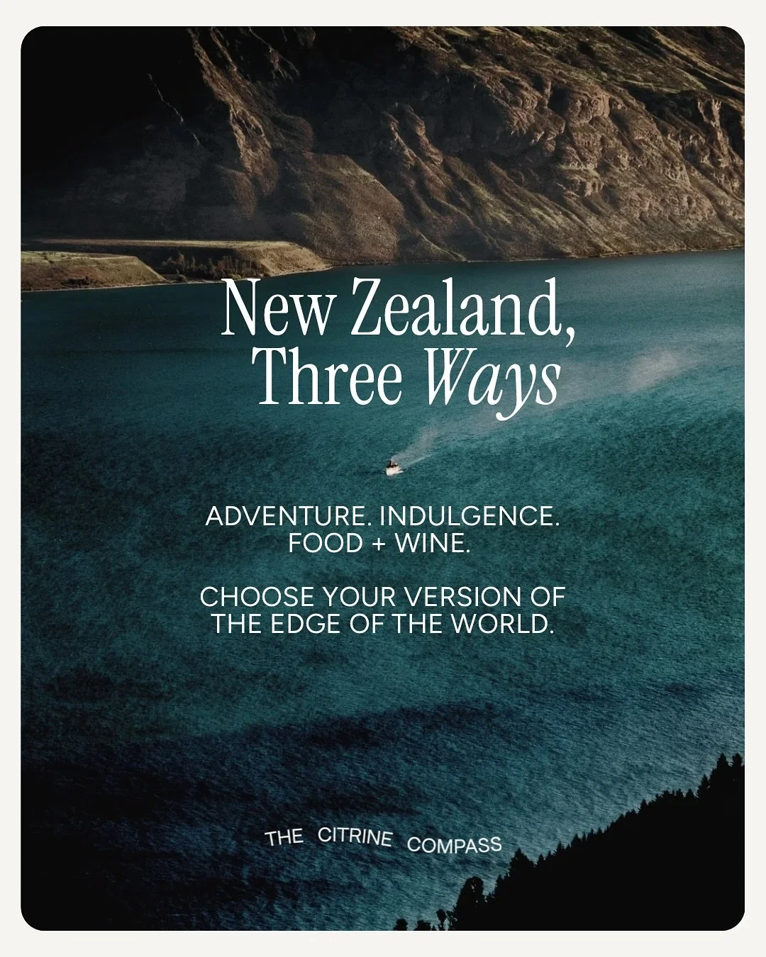 New Zealand is one of those destinations that truly has it all - incredible landscapes, refined lodges and a pace that somehow feels both wild and grounding. Whether you come for the hiking, the wine or the feeling of being completely away from it al