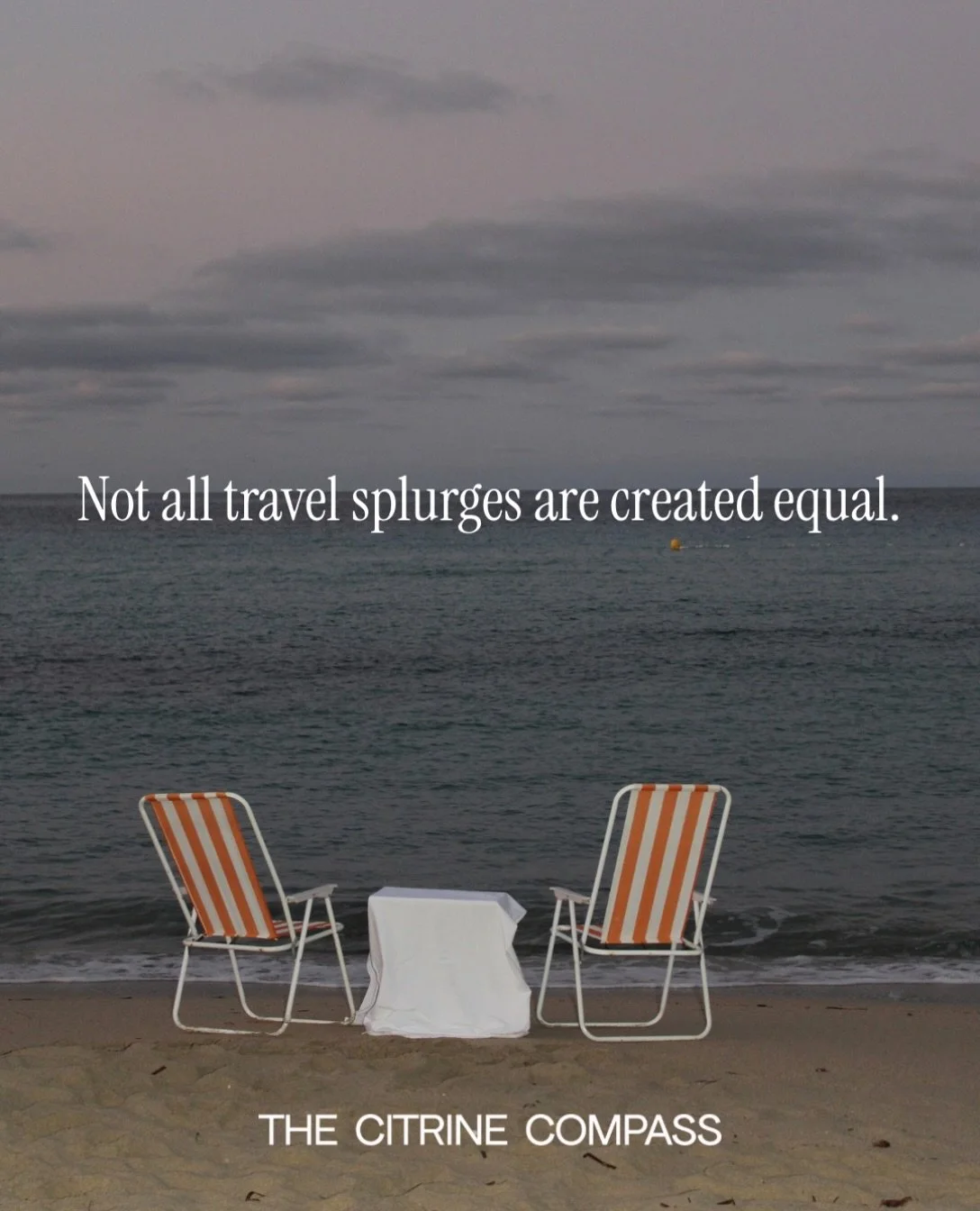 Not all travel splurges are created equal.

For some clients, business class on the long-haul flight is a non-negotiable. They arrive feeling human and can actually enjoy day one. For others, it&rsquo;s the hotel room with the private terrace where t
