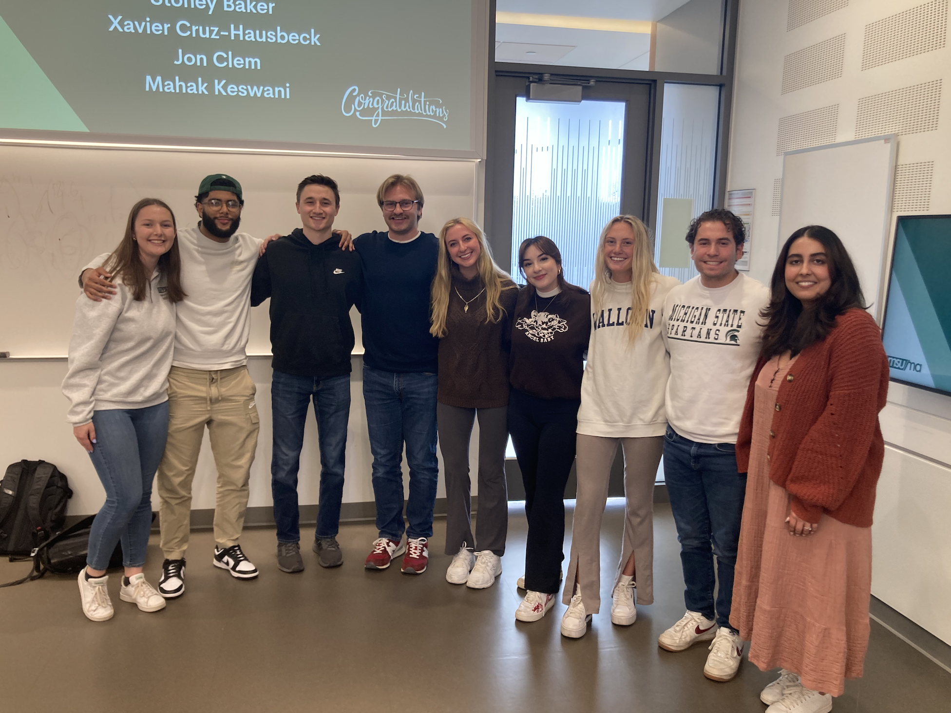 First photo of the 2023-2024 E-Board