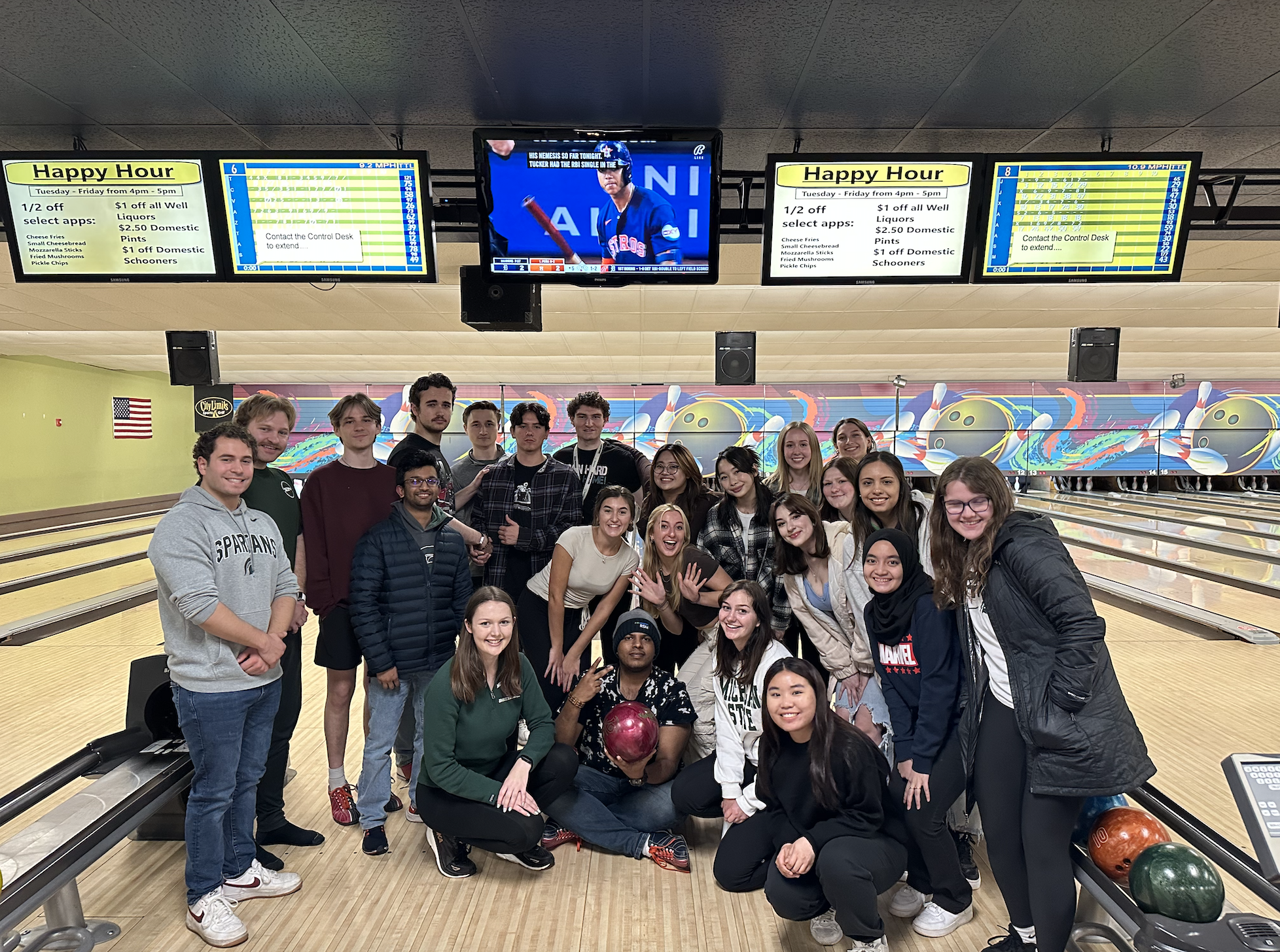 Bowling Social during Spring 2023