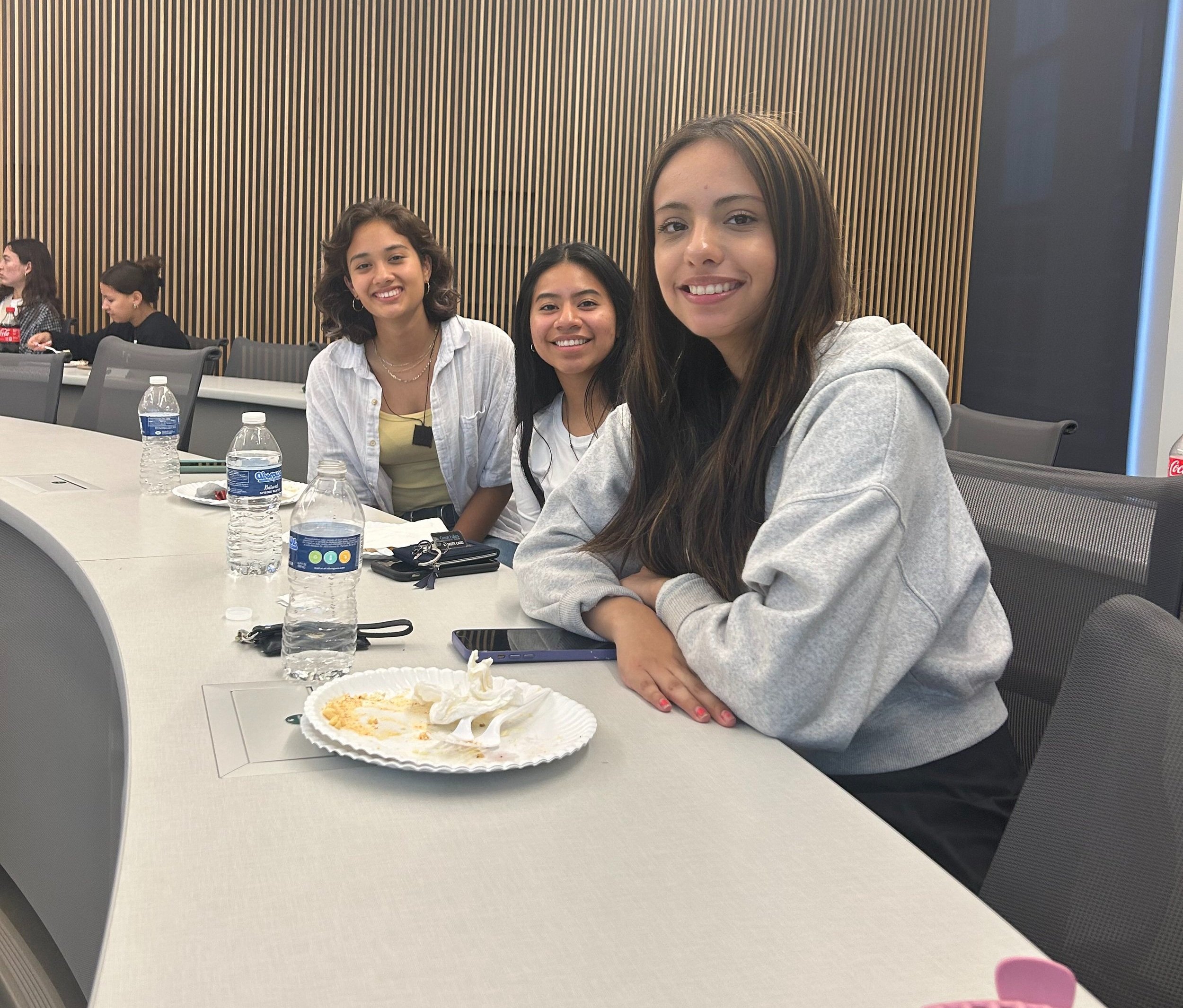 Our members at the Potluck Social!