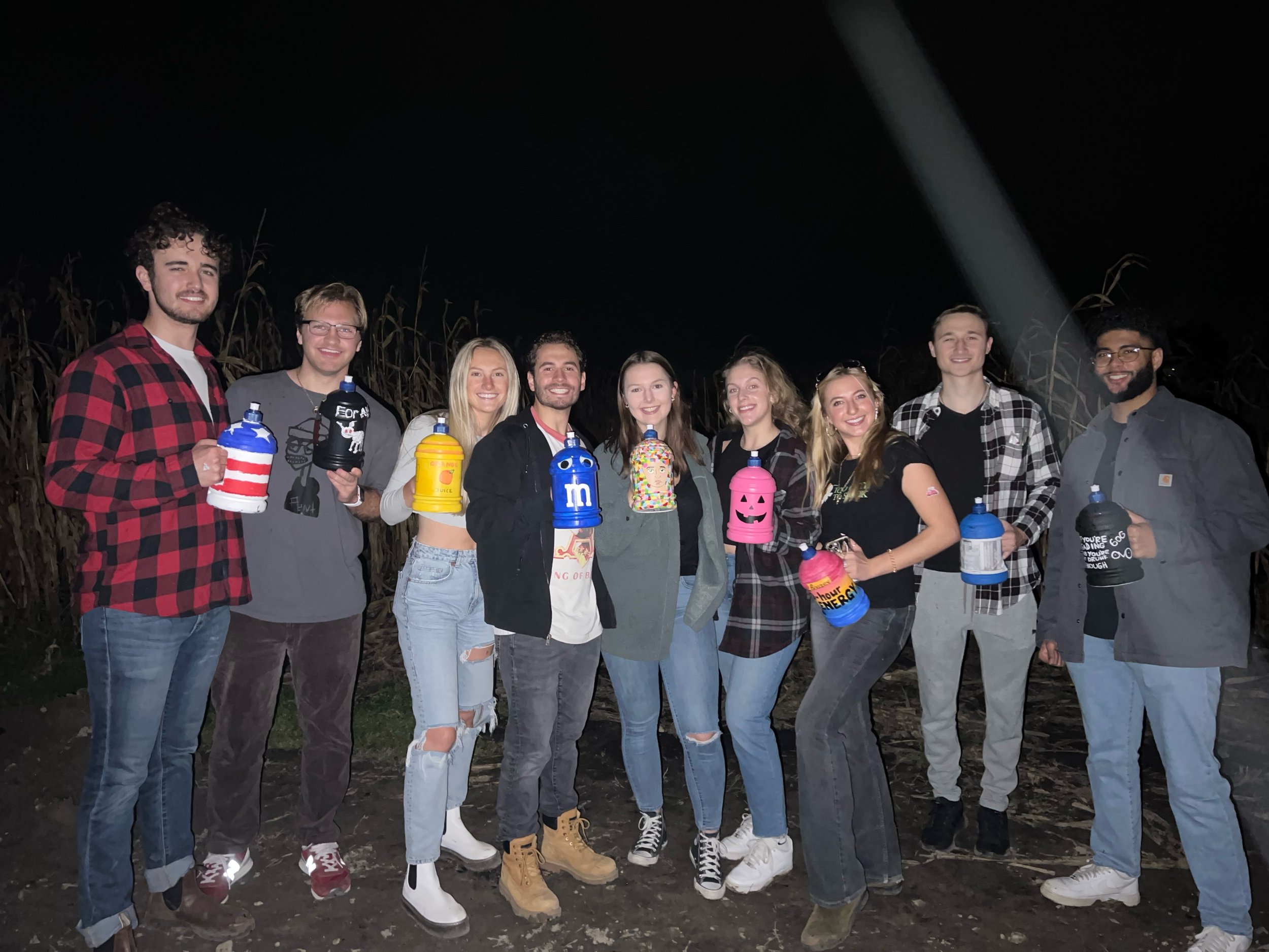 Eboard at the 2023 MSUMA Annual Hayride!
