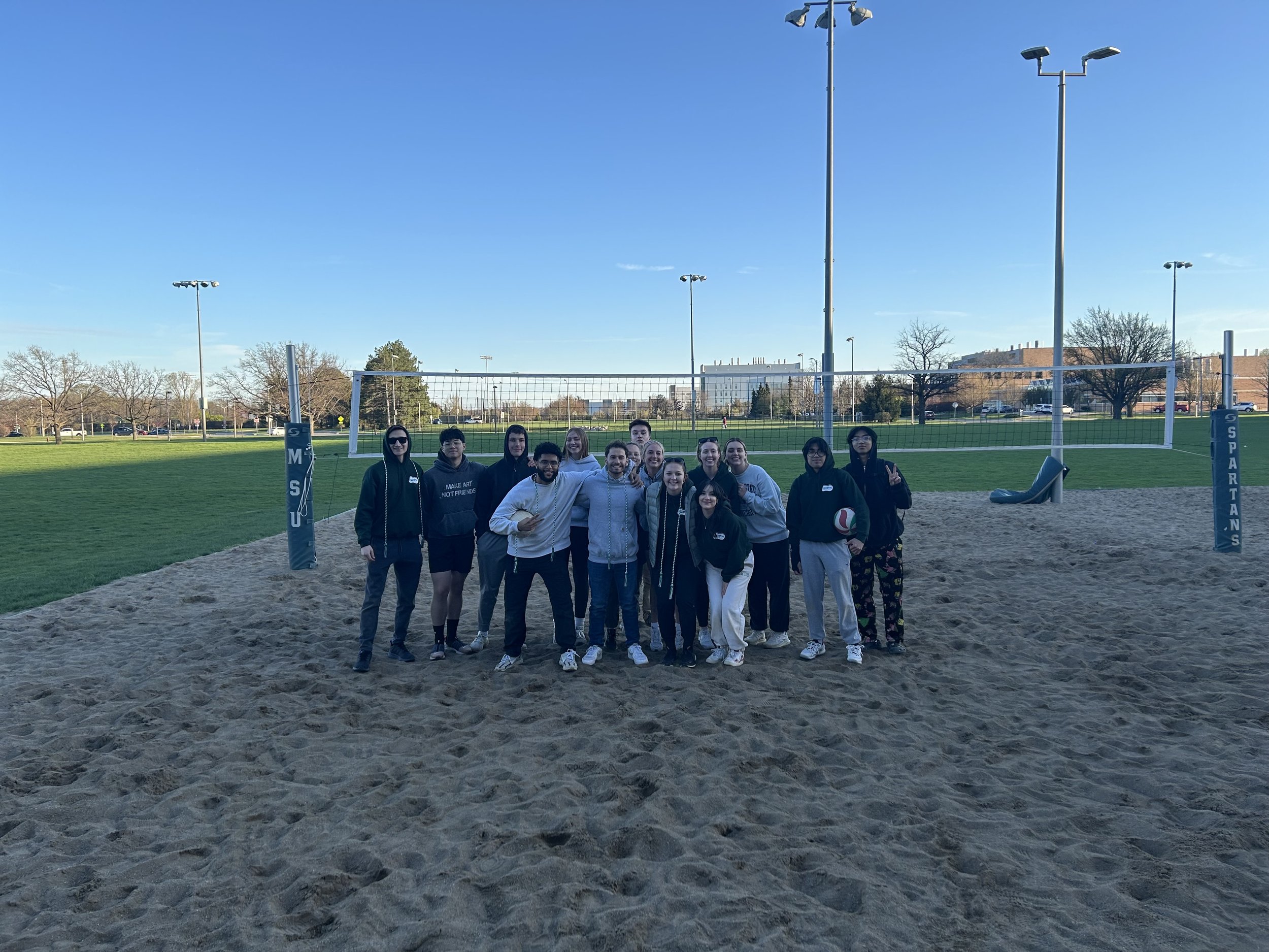 Had a great time wrapping up the year with our volleyball tradition!