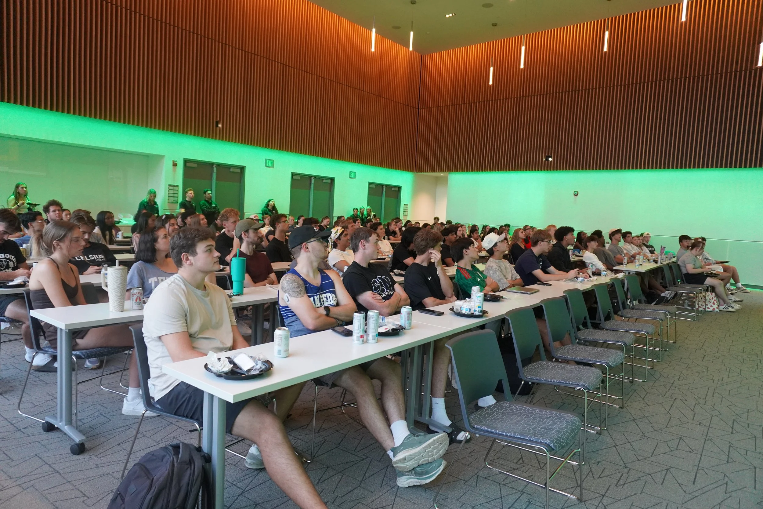 One of our first meetings of the semester!