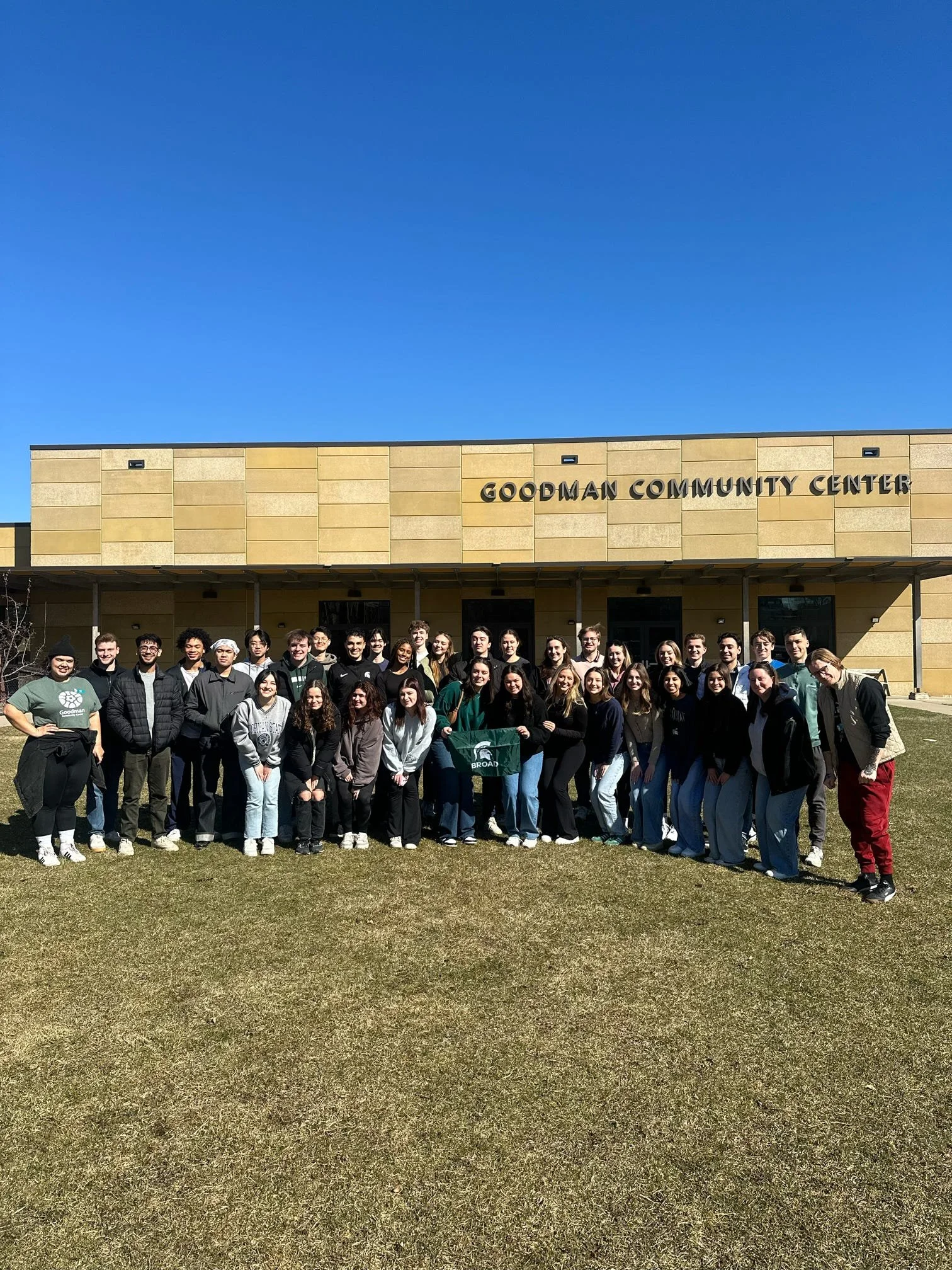 Volunteering on our Spring Trip to Wisconsin @ The Goodman Center