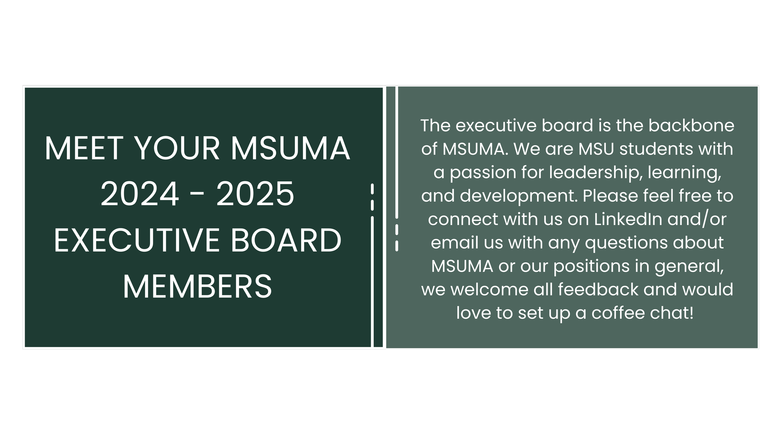 Executive Board — Michigan State University Marketing Association