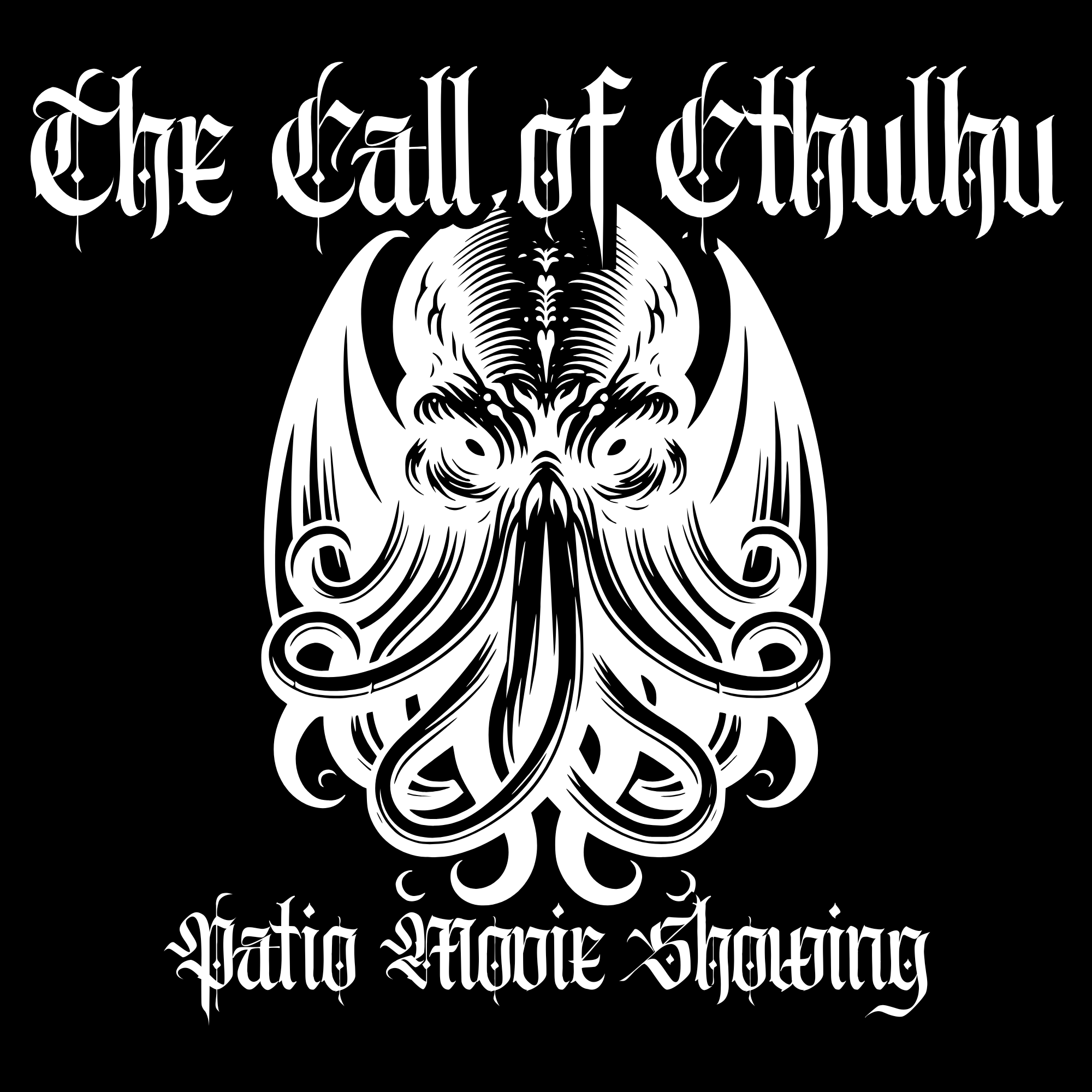 "The Call of Cthulhu" Patio Movie Showing