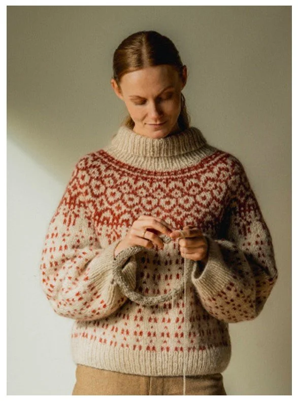 トップス Indian Hill Knitting Service Swedish Mil Mila top – Sari Nordlund