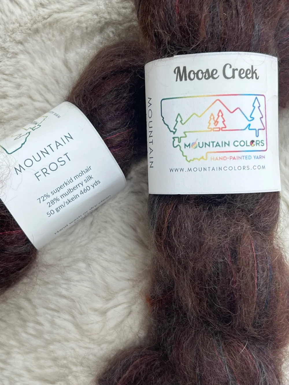Mountain Colors Mountain Frost - Limited Quantities — SU Fibers