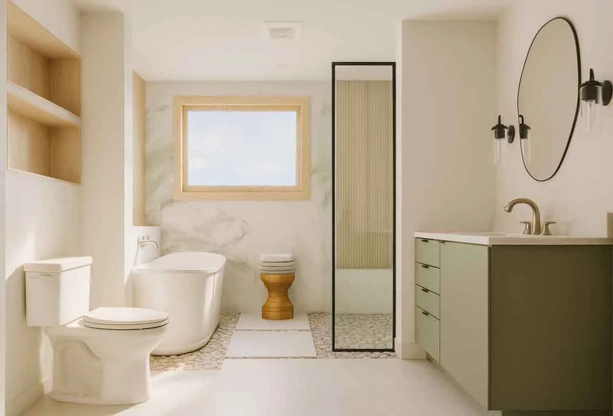Small Ensuite, Big Transformation: Toronto Reno That Fixes More Than ...