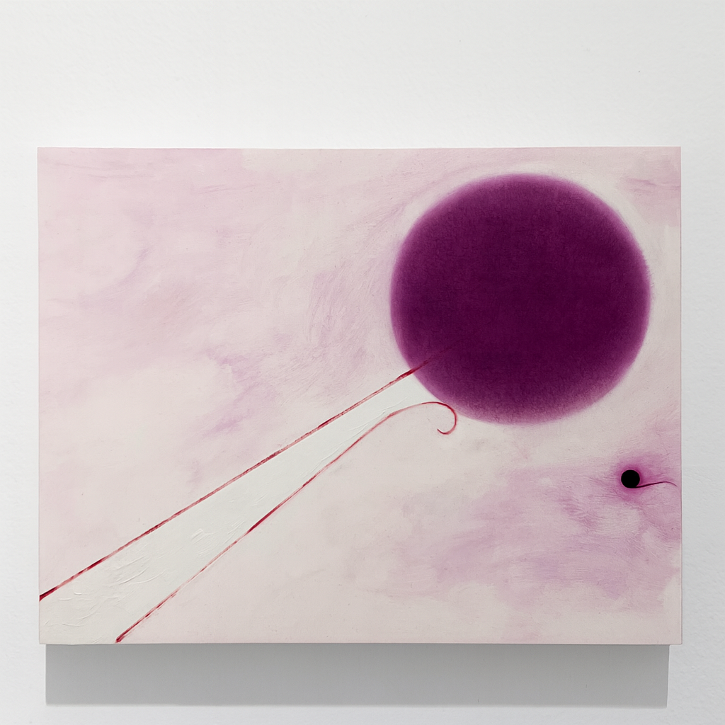 Chimera, 2025, Oil on wood panel, 22cm x 17cm