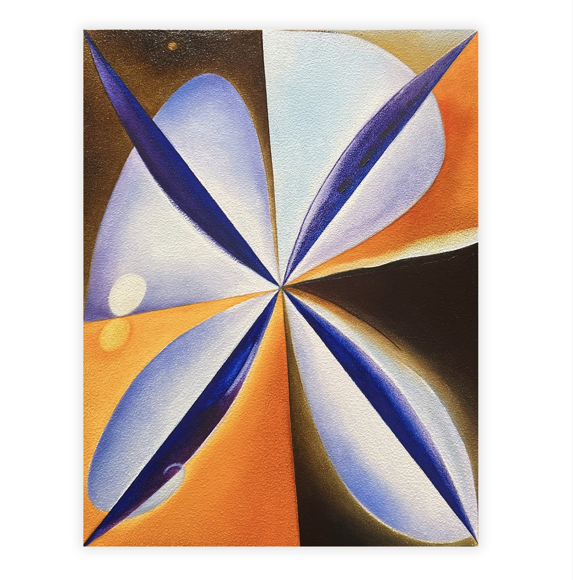 Hold Breath Lightly, 2025, Oil on wood panel, 22cm x 17cm