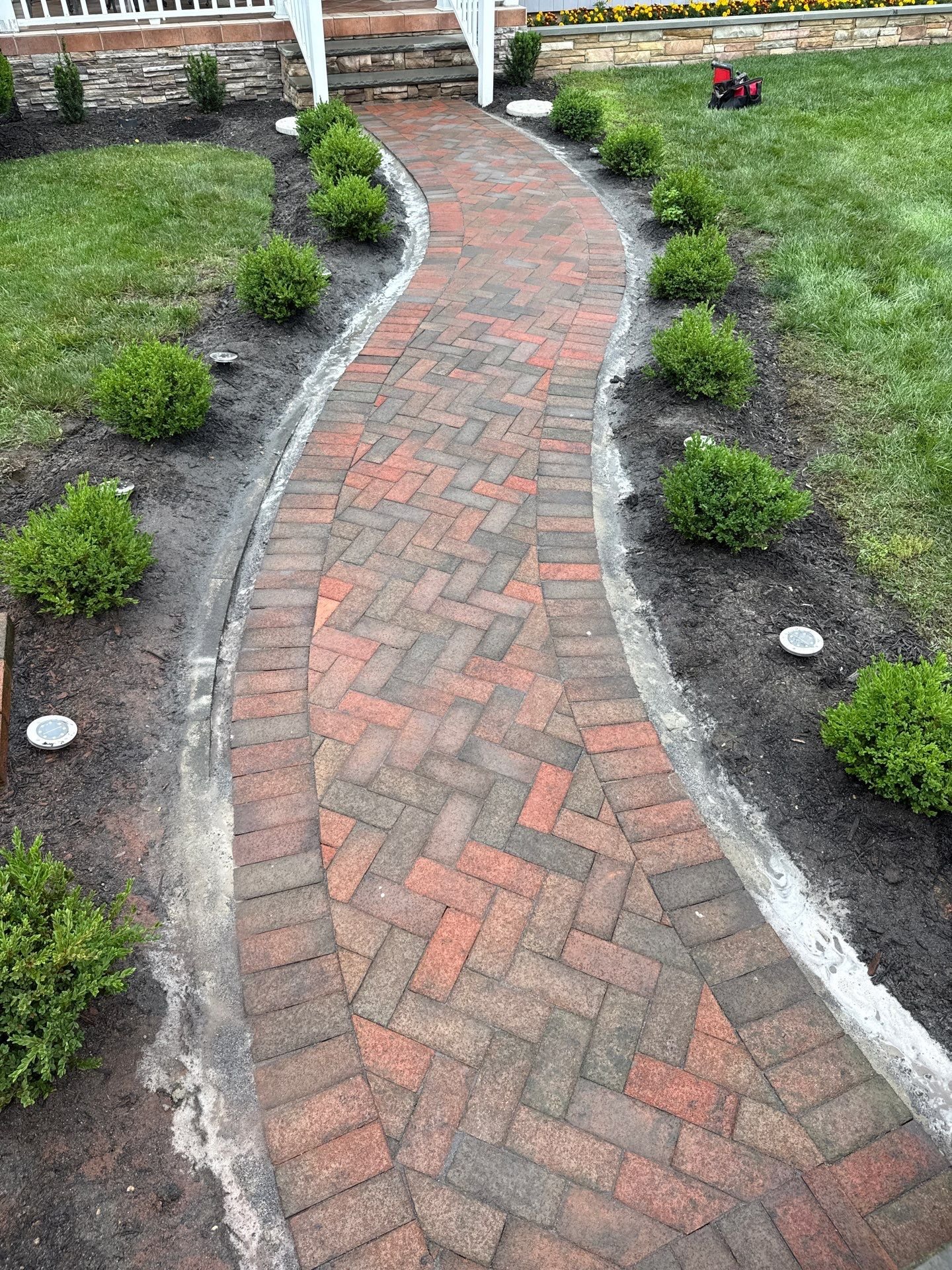 Brick Walkway Rebuild with a Clean, Polished Finish