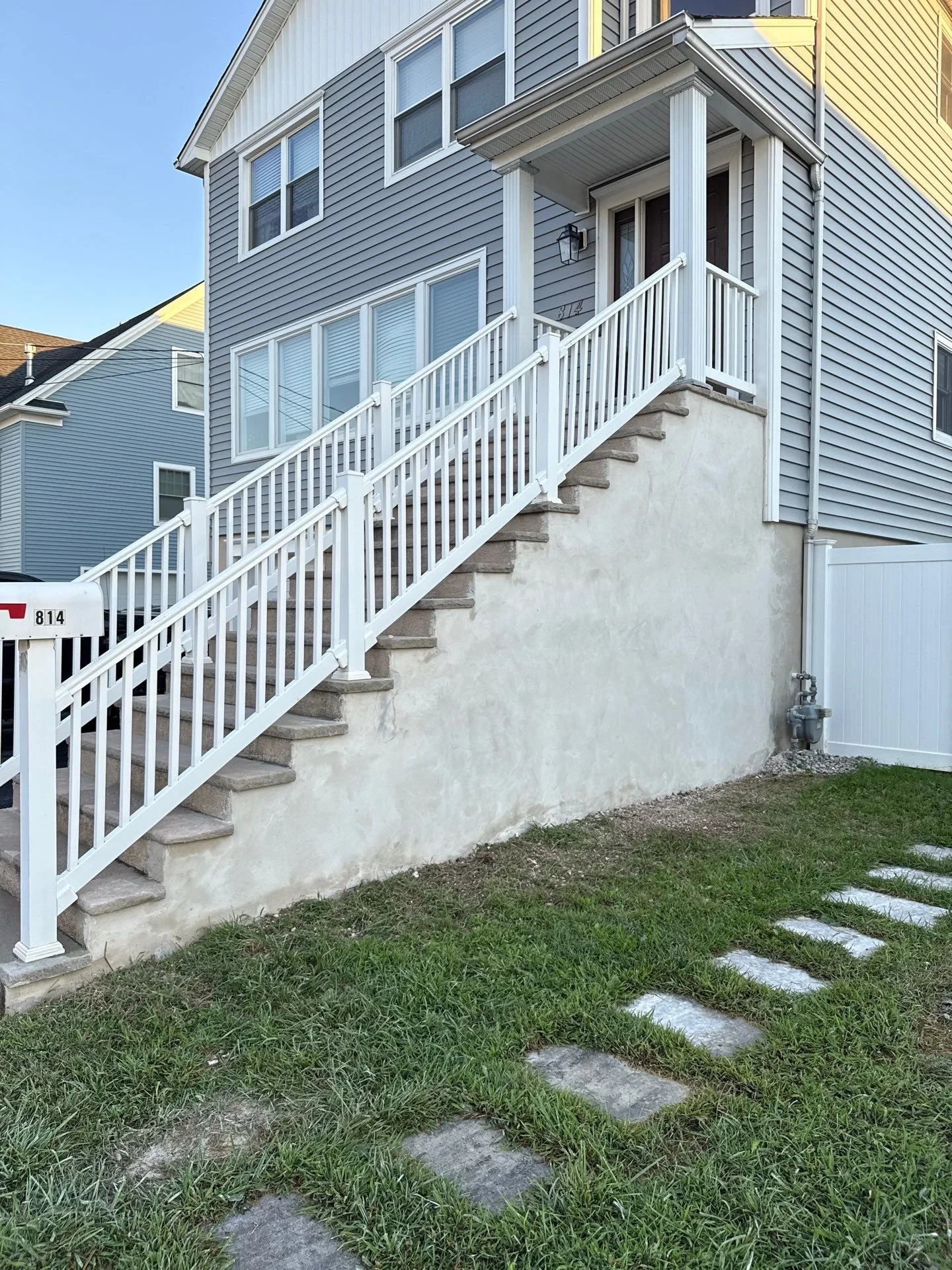 Outdoor Wall Transformation: A Clean, modern update