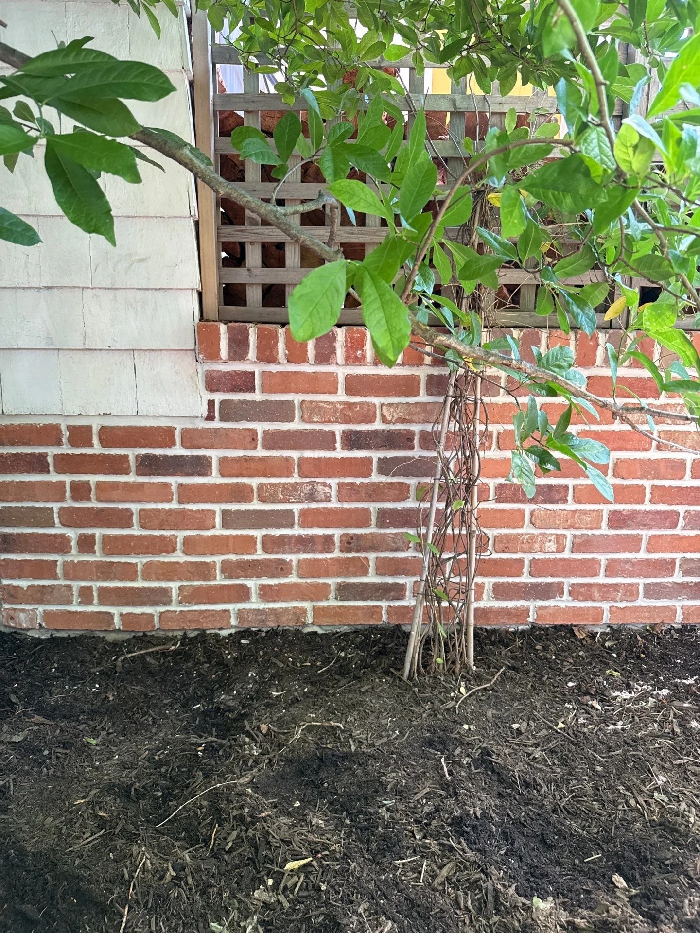 Brick Veneer Foundation Transformation