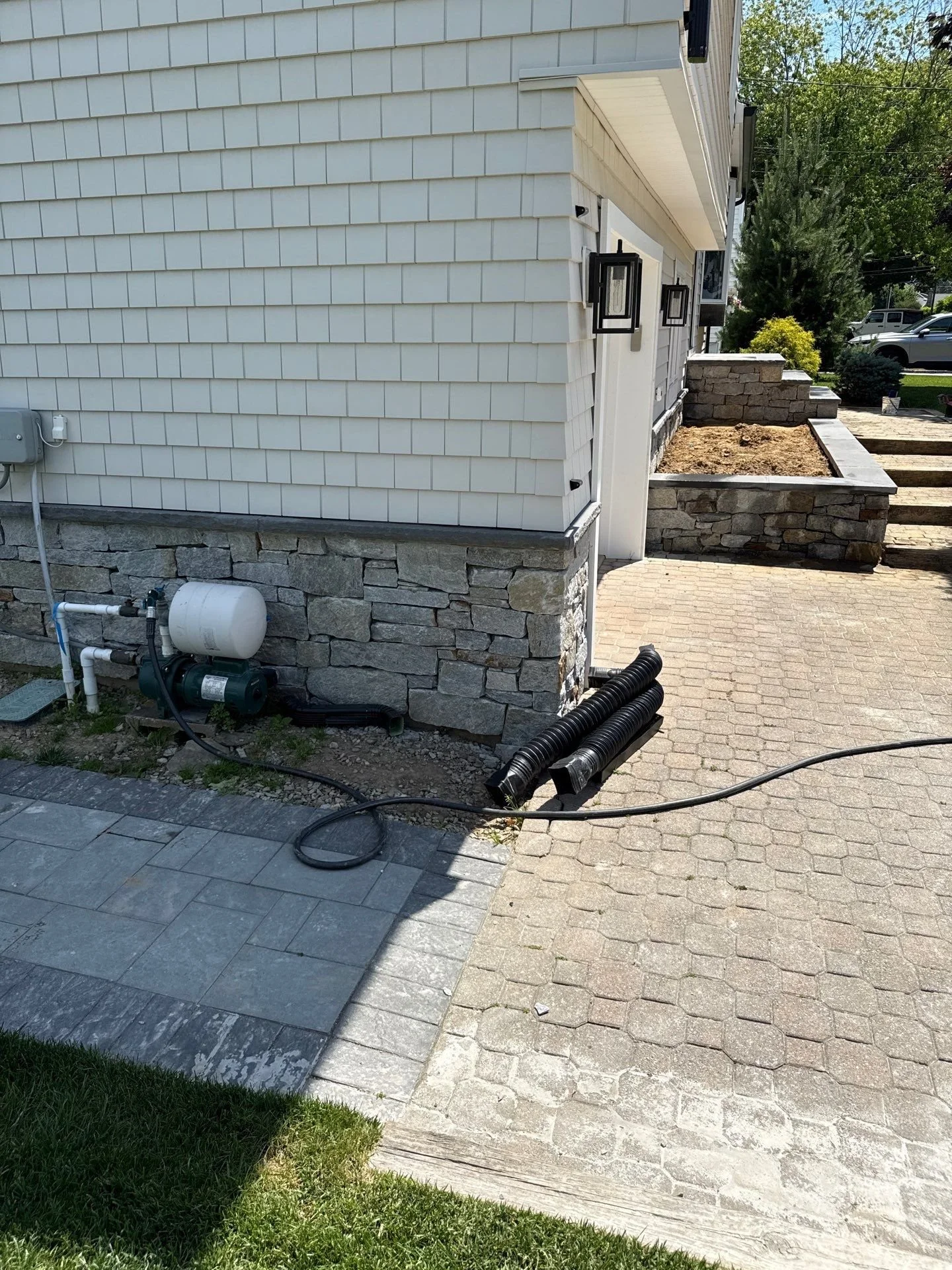 Stone Veneer Foundation Refresh Elevates Curb Appeal