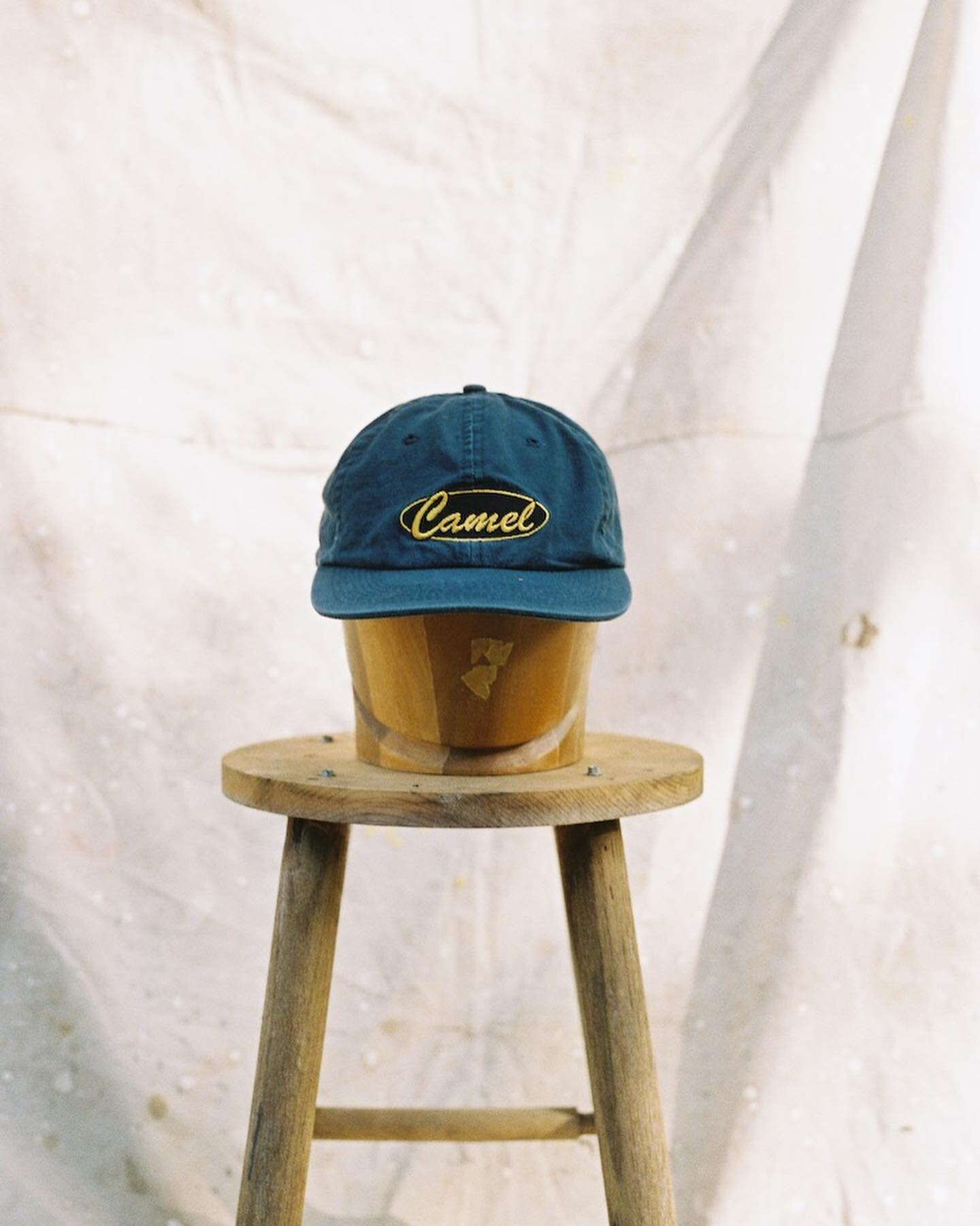 We just added these bad boys to our collection of Foster Goods. Vintage Camel baseball caps in the most perfect worn blue. Holiday gifts, anyone? Limited supply available. Shop the link in our bio.