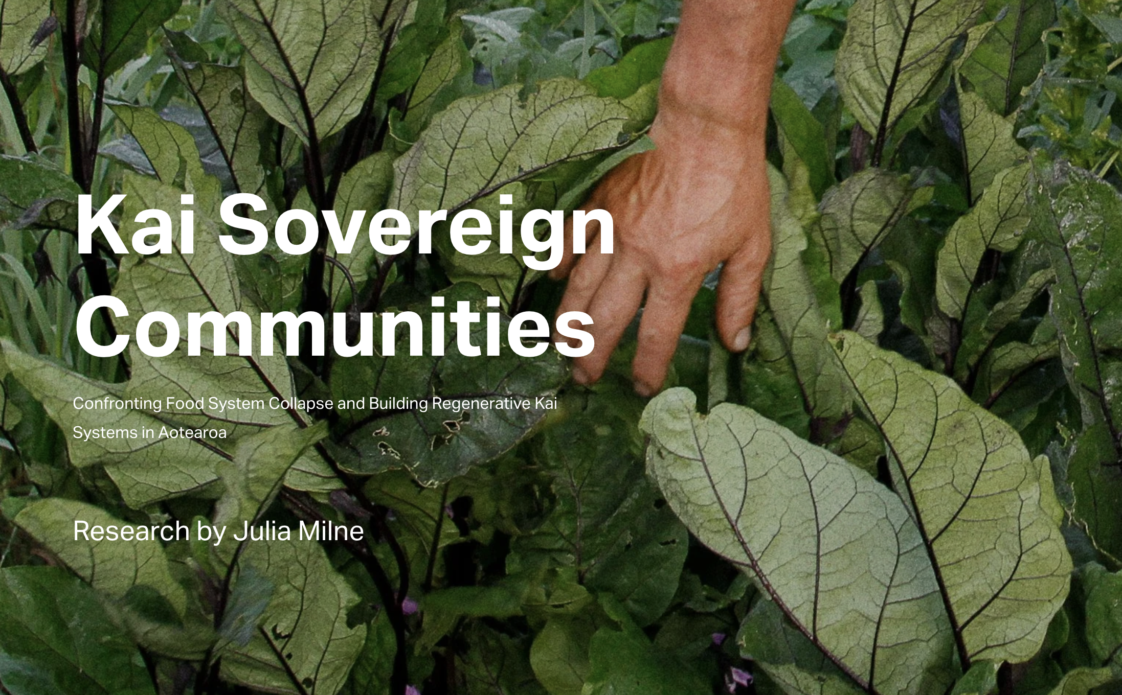 Kai Sovereign Communities 