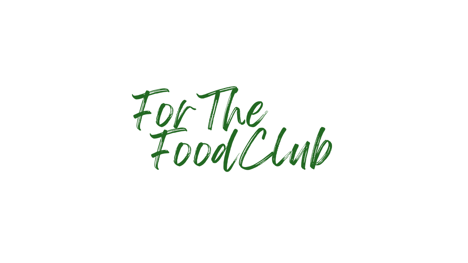 For The Food Club