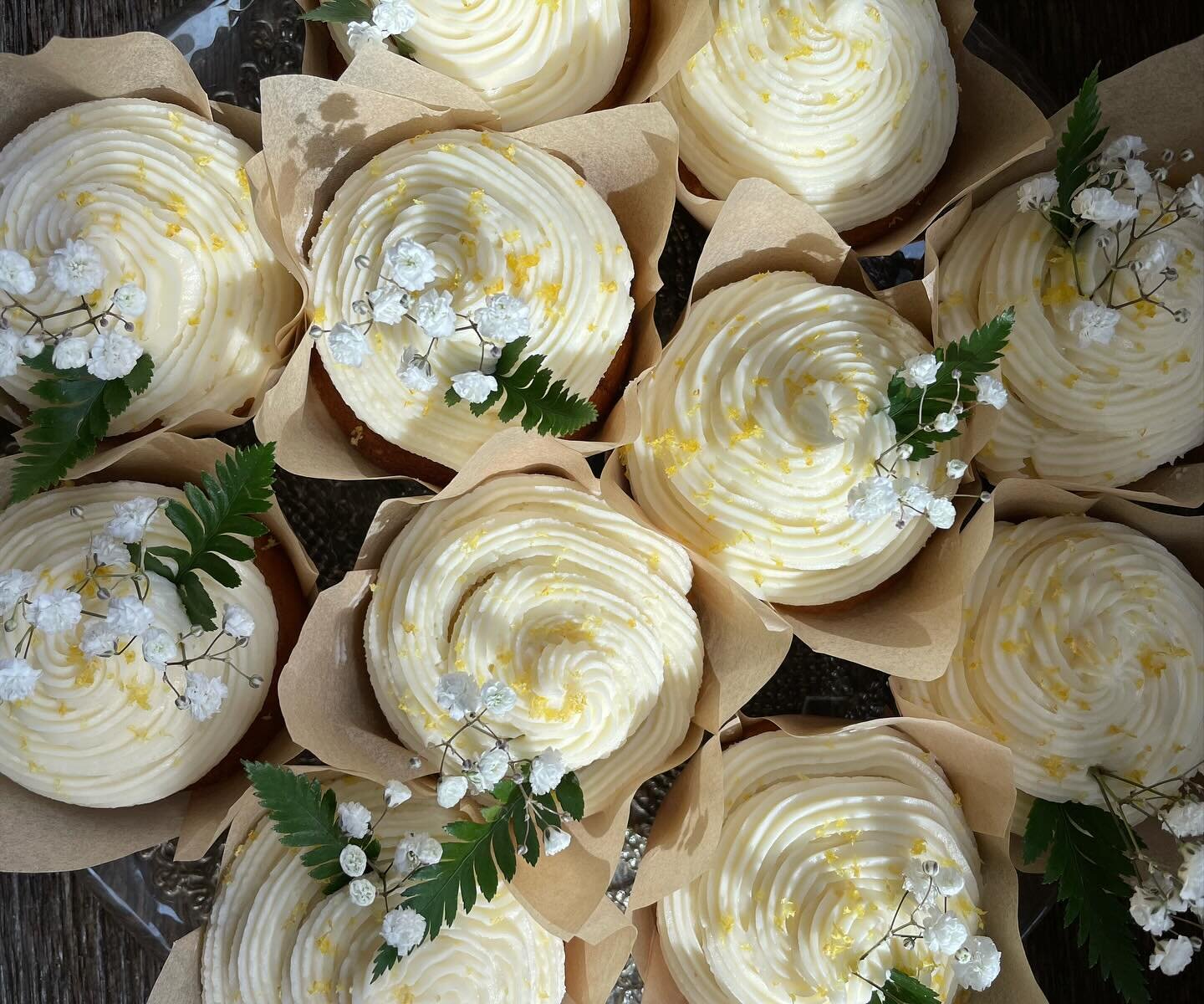 Lemon Curd Cupcakes are still available to order for your Easter brunch!