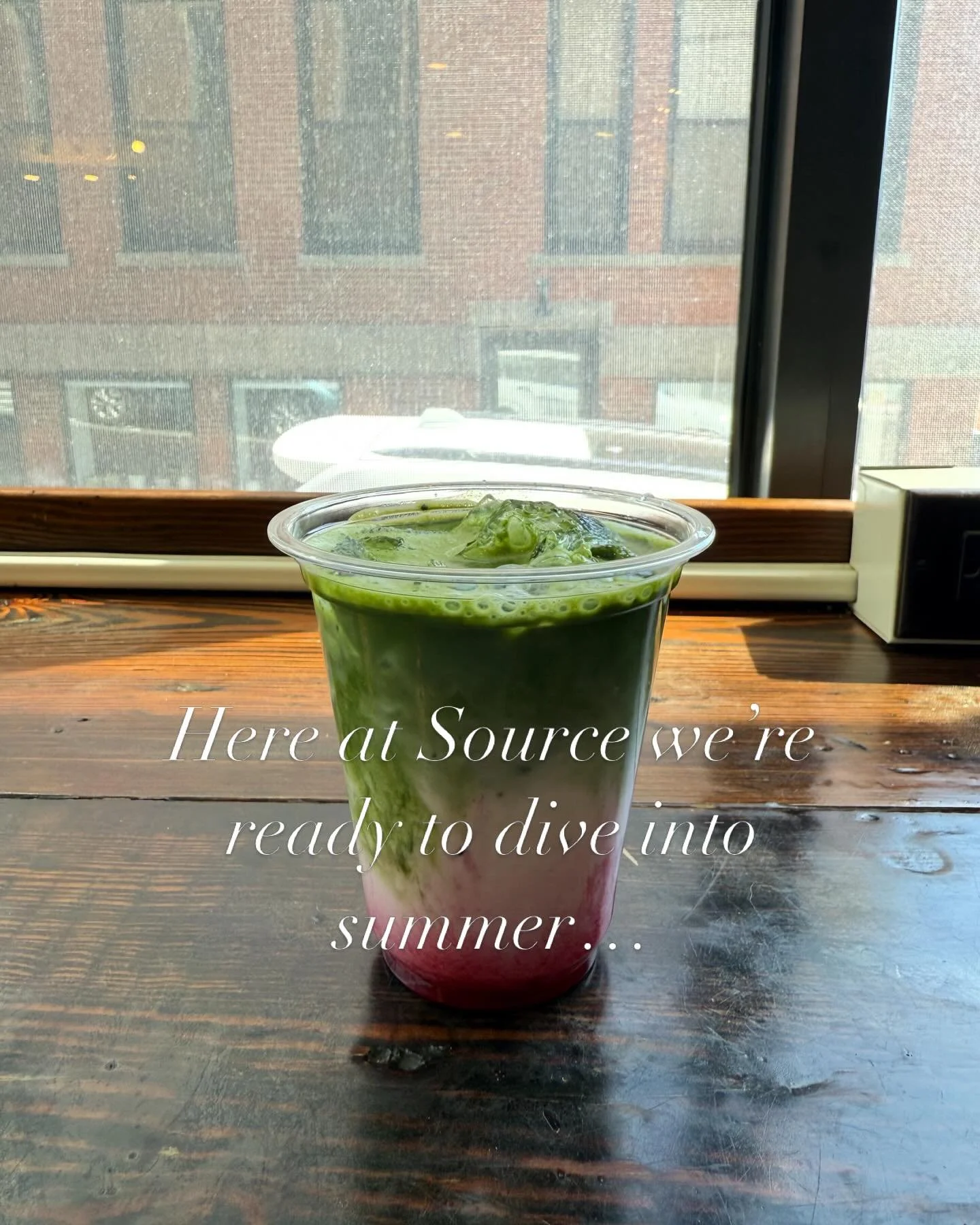Spring drinks are still here&hellip;but summer drinks are around the corner! Keep an eye out 👀🌞🌊