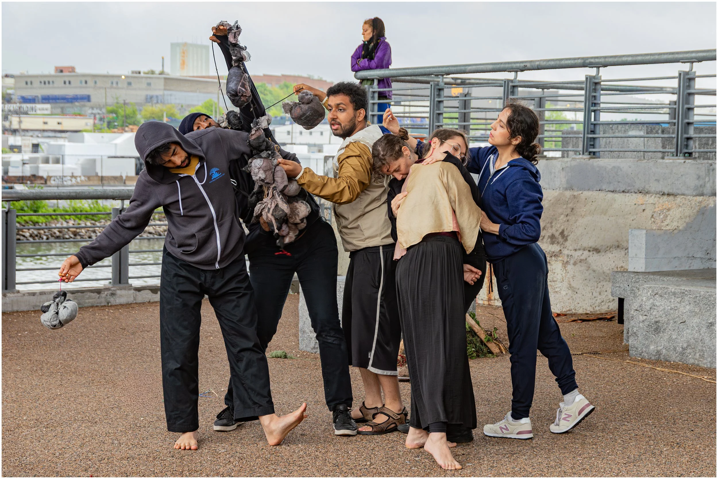    Living Soils Rising  , an eco-creative gathering in North Brooklyn, organized by artist Marina ‘Heron’ Tsalpina. 